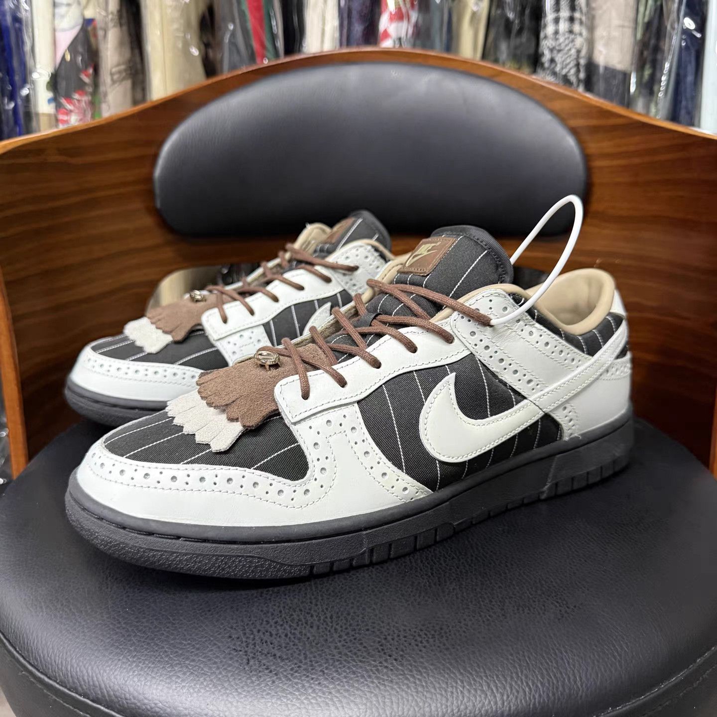Nike Nike Dunk Summit White and Cacao Wow Sneakers K15 Size US 11 / EU 44 - 1 Thumbnail