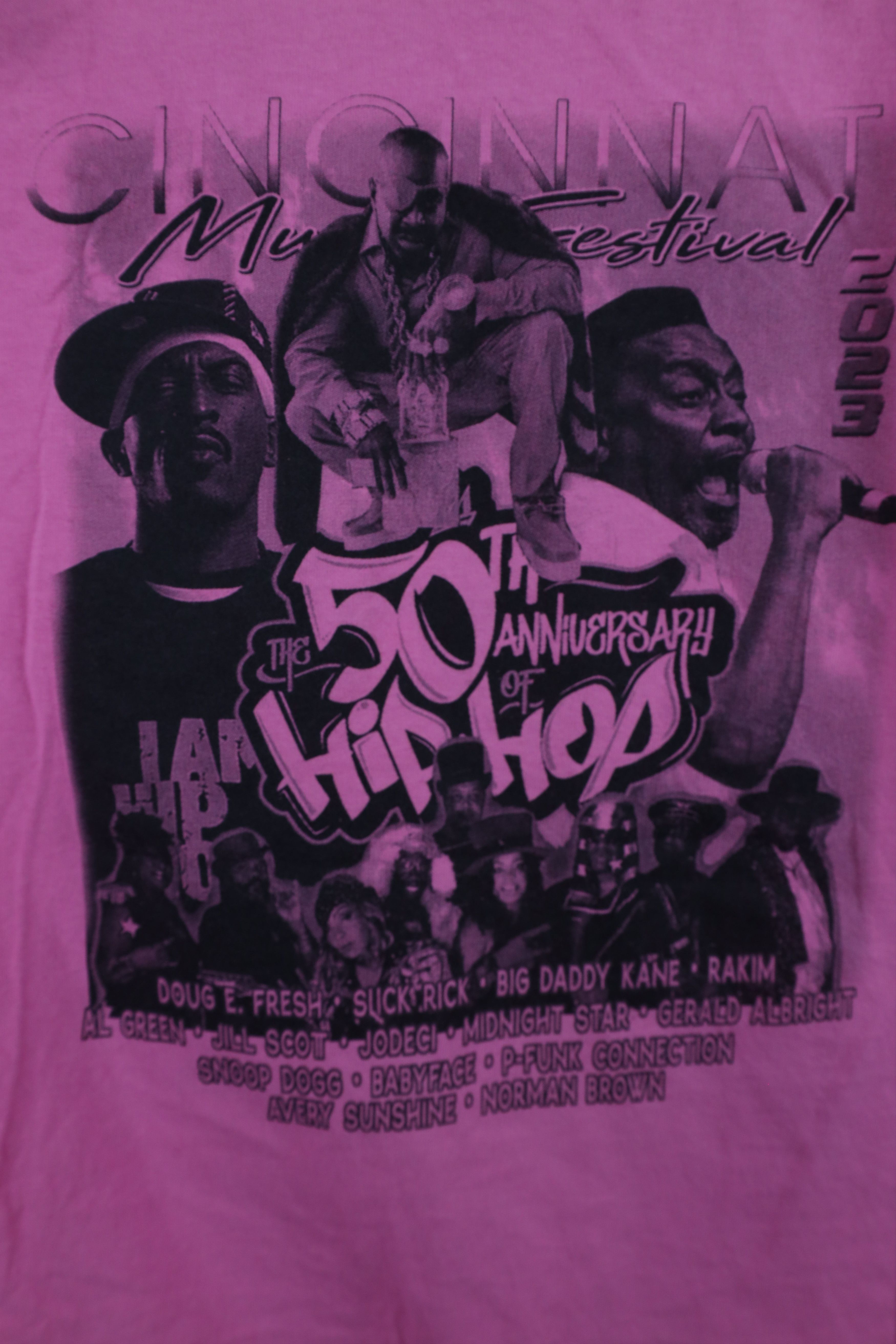 Vintage Y2K Streetwear Cincinnati Music Festival Snoop Dogg T-Shirt Size US M / EU 48-50 / 2 - 9 Thumbnail