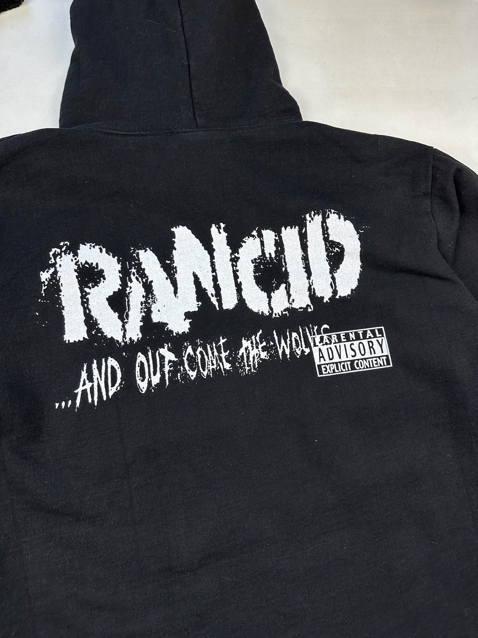 Band Tees × Vintage Vintage 00s Rancid Radical Punk Rock Hoodie Size US M / EU 48-50 / 2 - 4 Thumbnail