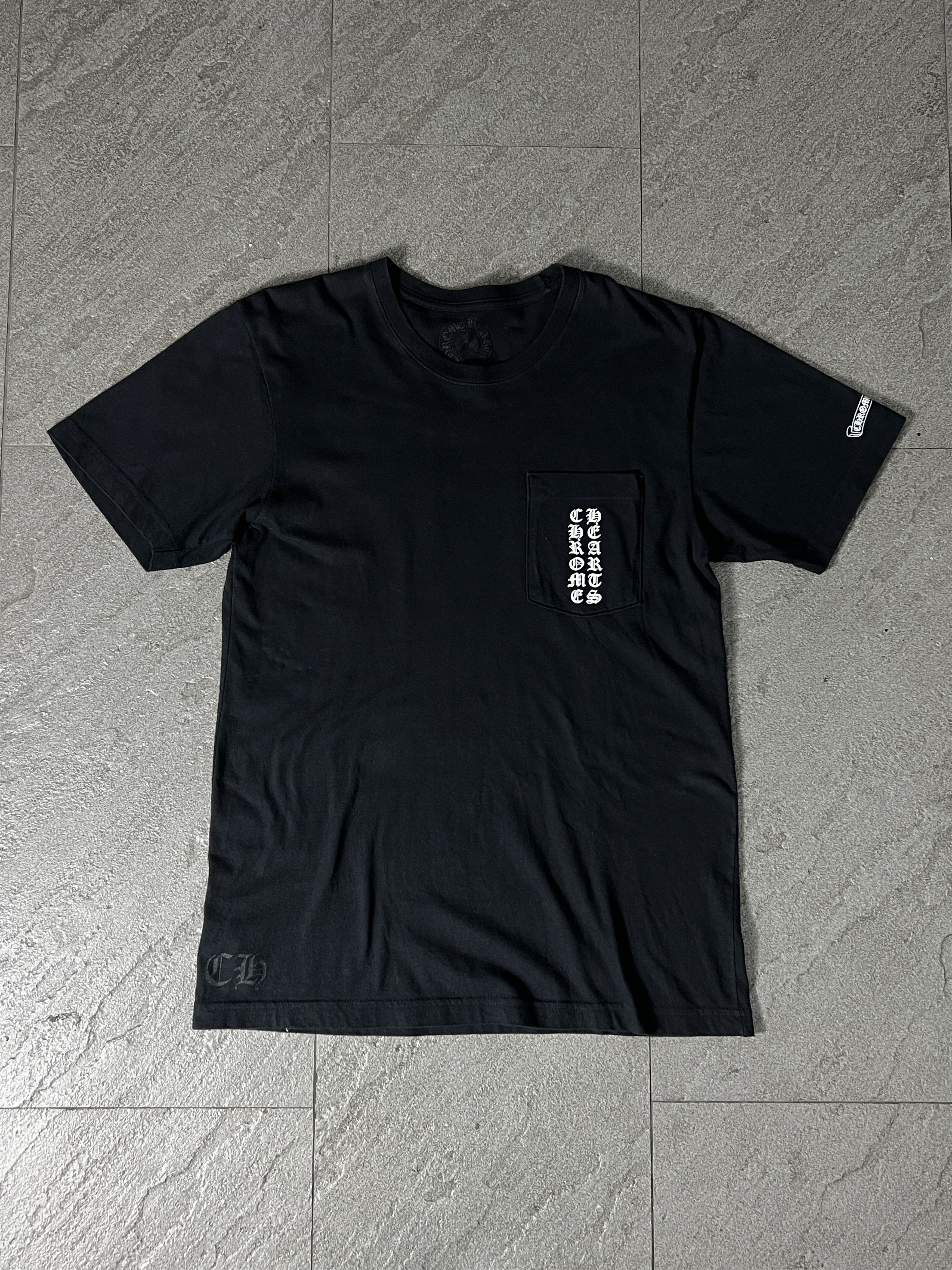 Chrome Hearts Chrome Hearts Tokyo Pocket Tee Black CH Logo USA M Size US M / EU 48-50 / 2 - 3 Thumbnail
