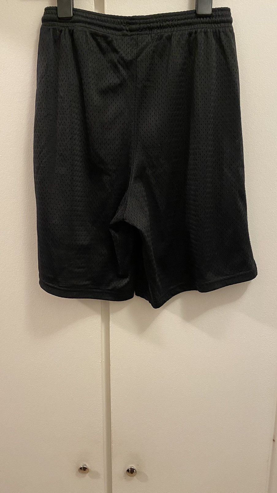 Virgil Abloh Pyrex Vision OG black mesh Champion shorts