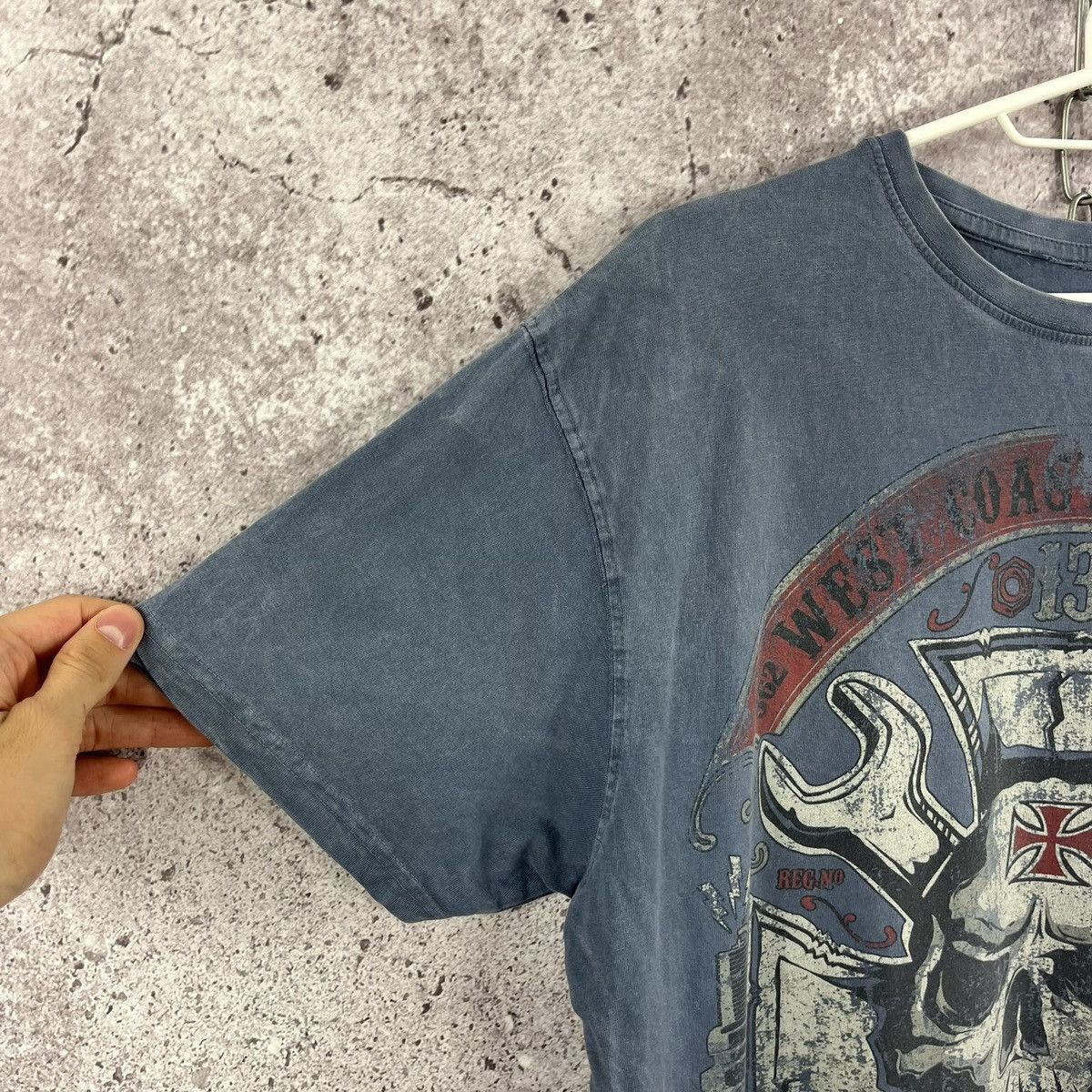 Other West Coast Choppers Bike T-Shirt Big Scull Logo Size XL Size US XL / EU 56 / 4 - 5 Thumbnail