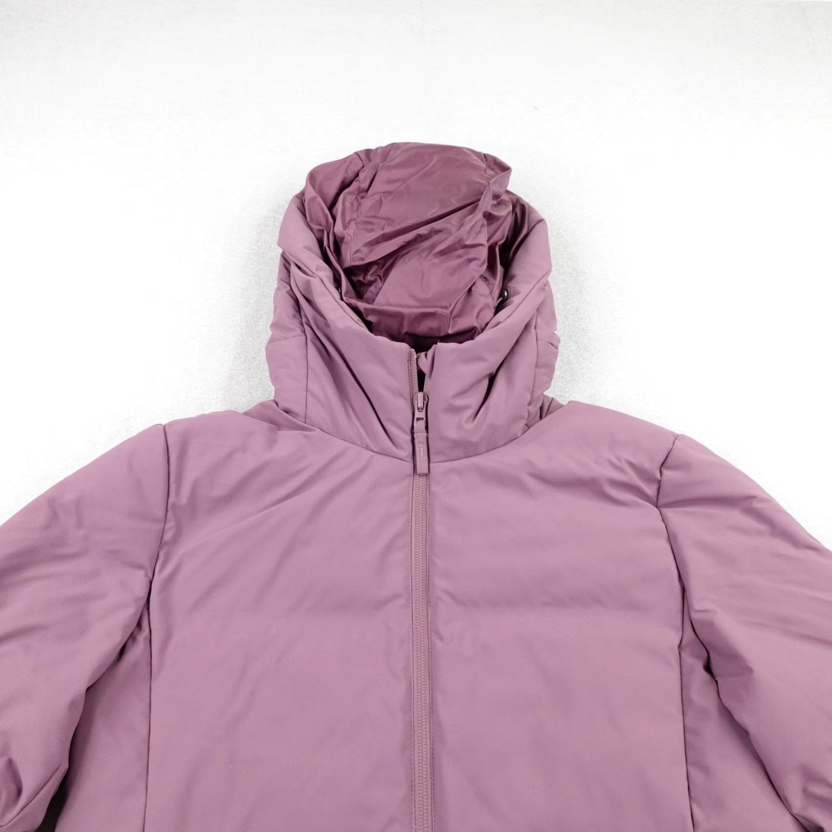 Uniqlo VINTAGE? No — Uniqlo Jacket Womens XS Purple Seamless Down Puffer Parka Long Quilted Coat Size XS / US 0-2 / IT 36-38 - 2 Thumbnail