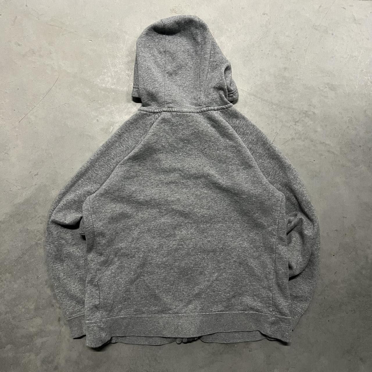 Nike Crazy vintage Y2K/2000s Grey With Pink Swoosh Nike Zip up Hoodie Essential! Size US S / EU 44-46 / 1 - 3 Thumbnail