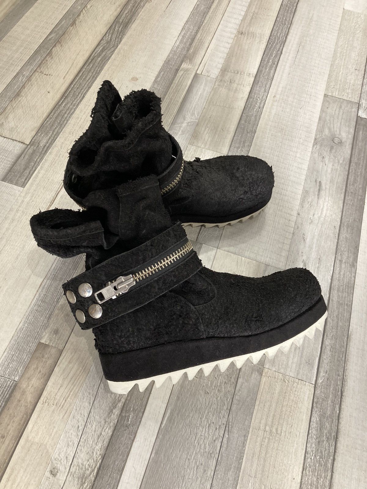 Comme des Garcons Comme des Garçons Black Boots Size IT 38 Size US 8 / IT 38 - 3 Thumbnail