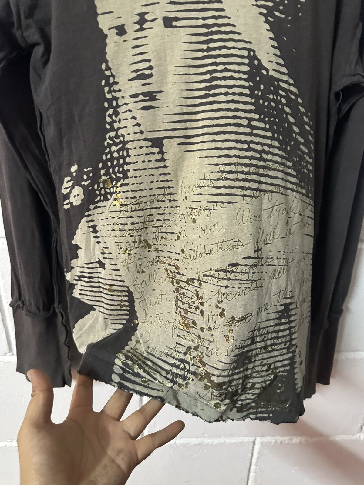 Japanese Brand 2000-Morphine Generation “Venus” Poem L/S Shirt Size US M / EU 48-50 / 2 - 6 Thumbnail