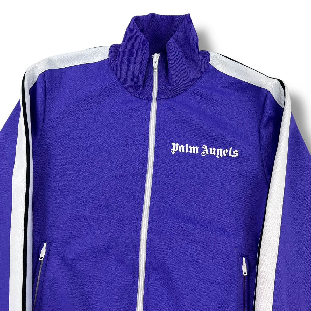 Palm Angels Palm Angels Purple Track Jacket Size US XS / EU 42 / 0 - 1 Thumbnail