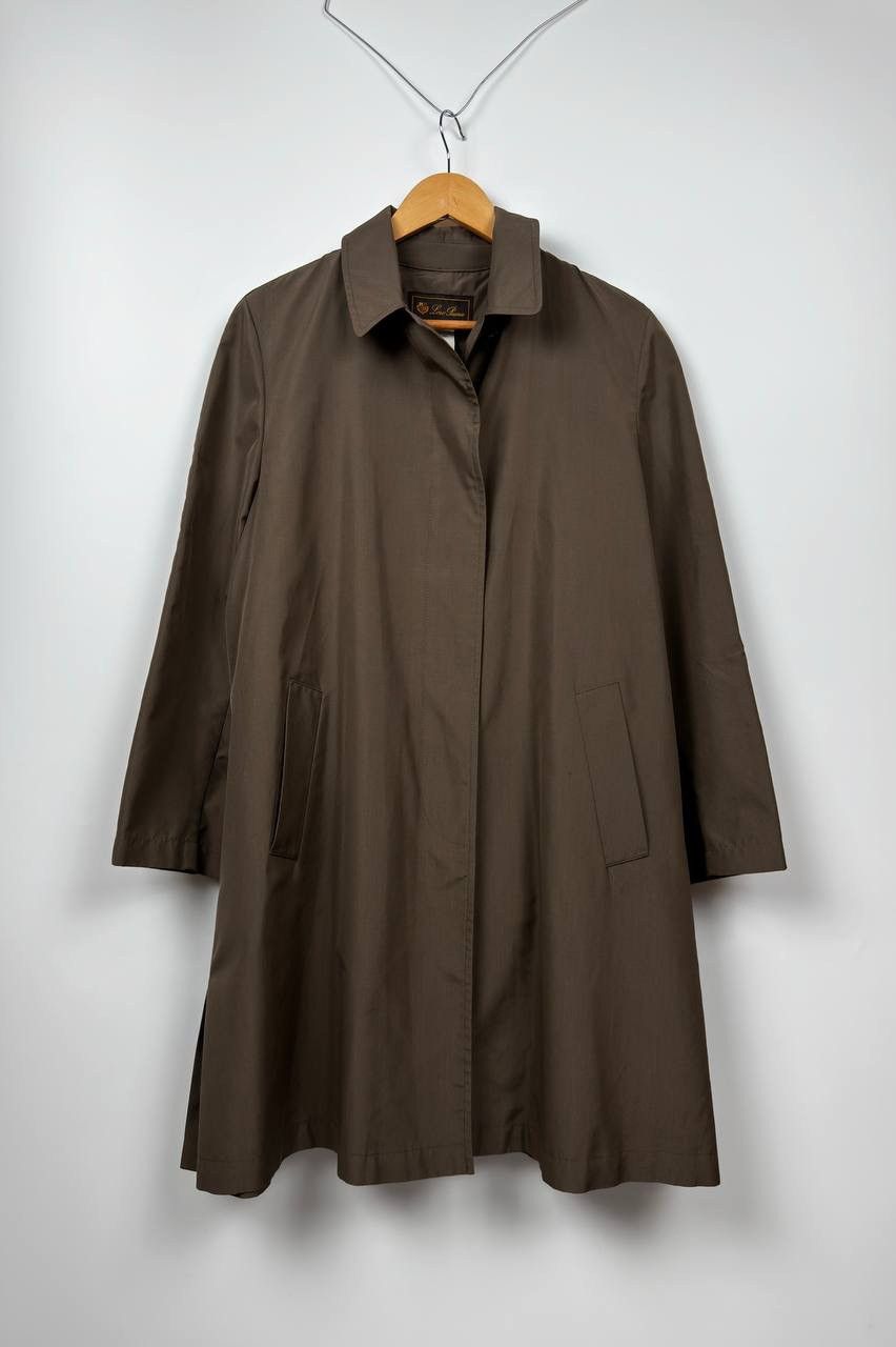Loro Piana Loro Piana Silk Trench Coat Size US S / EU 44-46 / 1 - 1 Thumbnail