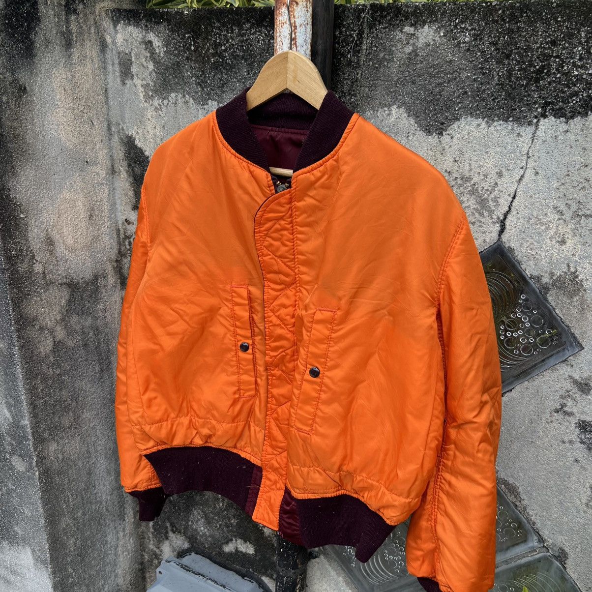 Alpha Industries “VINTAGE” INTERMEDIATE MA-1 ALPHA INDUSTRIES BOMBER JACKET Size US L / EU 52-54 / 3 - 18 Thumbnail