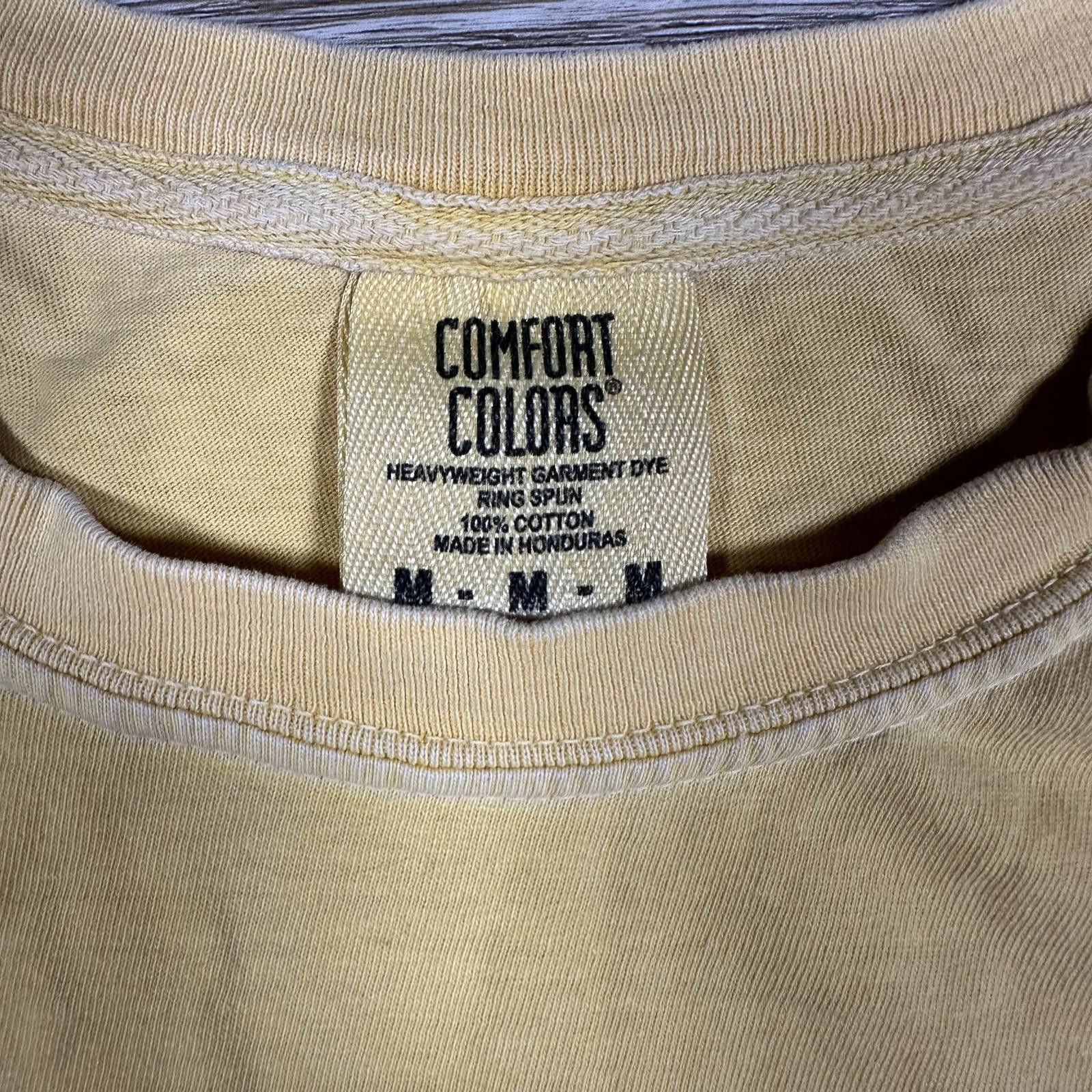 Comfort Colors Comfort Colors Menswear T-shirt Medium Yellow Surf Wisdom Size US M / EU 48-50 / 2 - 3 Thumbnail