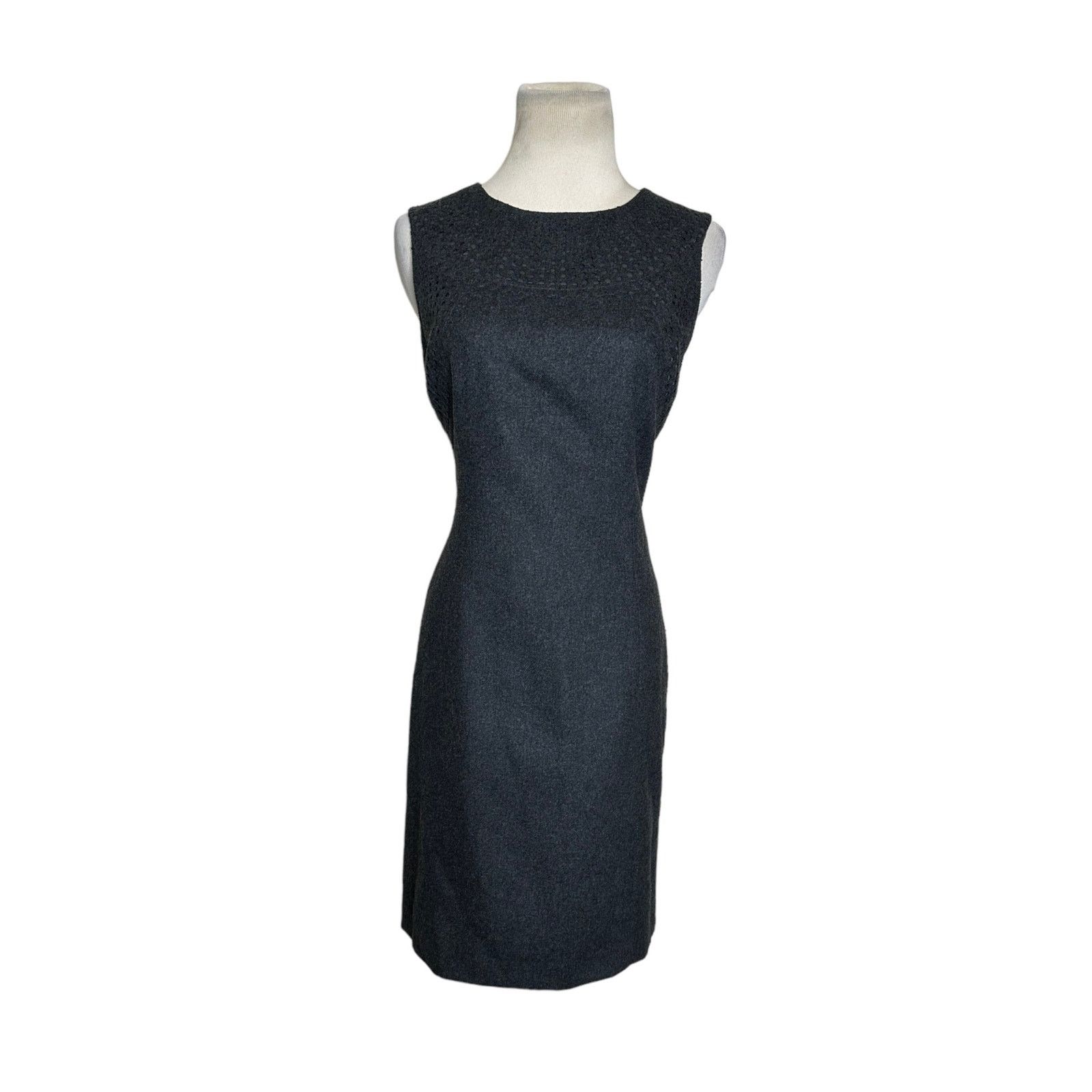 Susana Monaco Susana Monaco gray sleeveless wool sheath dress size 8 Size M / US 6-8 / IT 42-44 - 10 Thumbnail