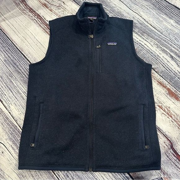 Patagonia Patagonia Better Sweater Navy Blue Fleece Vest | Grailed