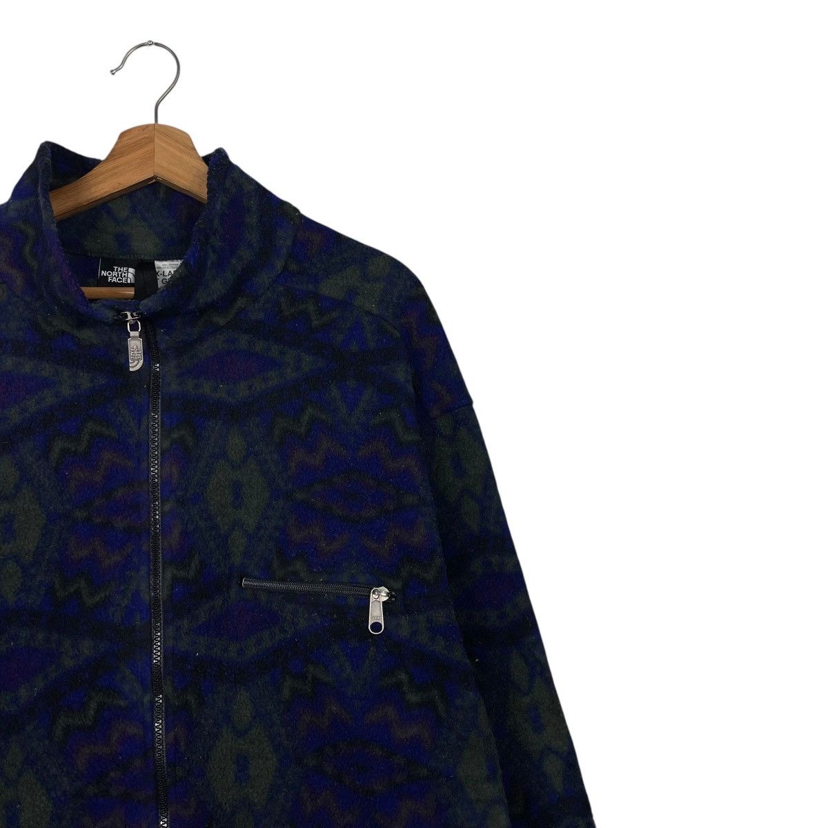 The North Face Vintage The North Face Geometric Peruvian Jacket Size US XL / EU 56 / 4 - 5 Thumbnail