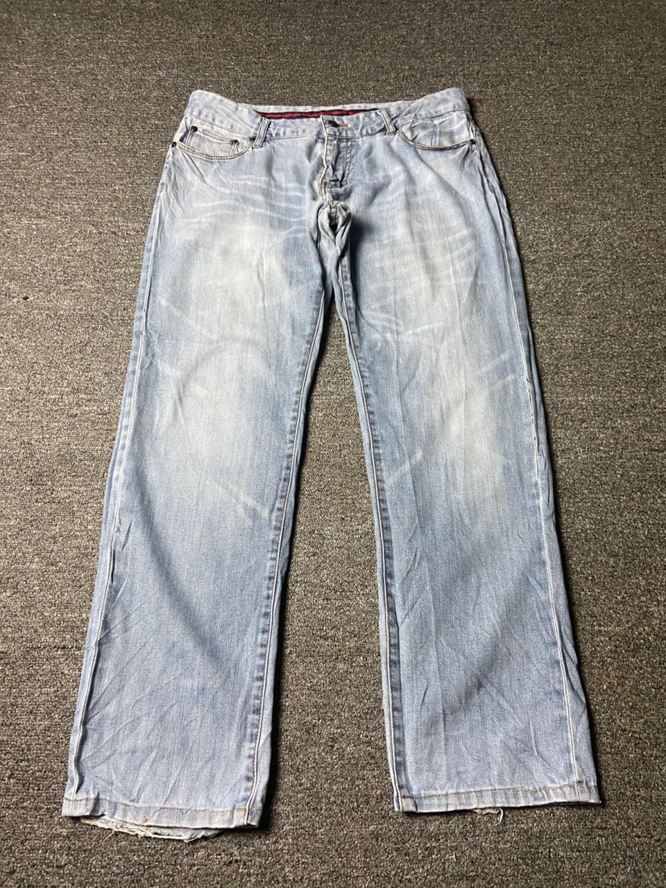 semanticdesign Semantic Design Regular Cut Style Denim Jeans (155) Size US 32 / EU 48 - 1 Thumbnail