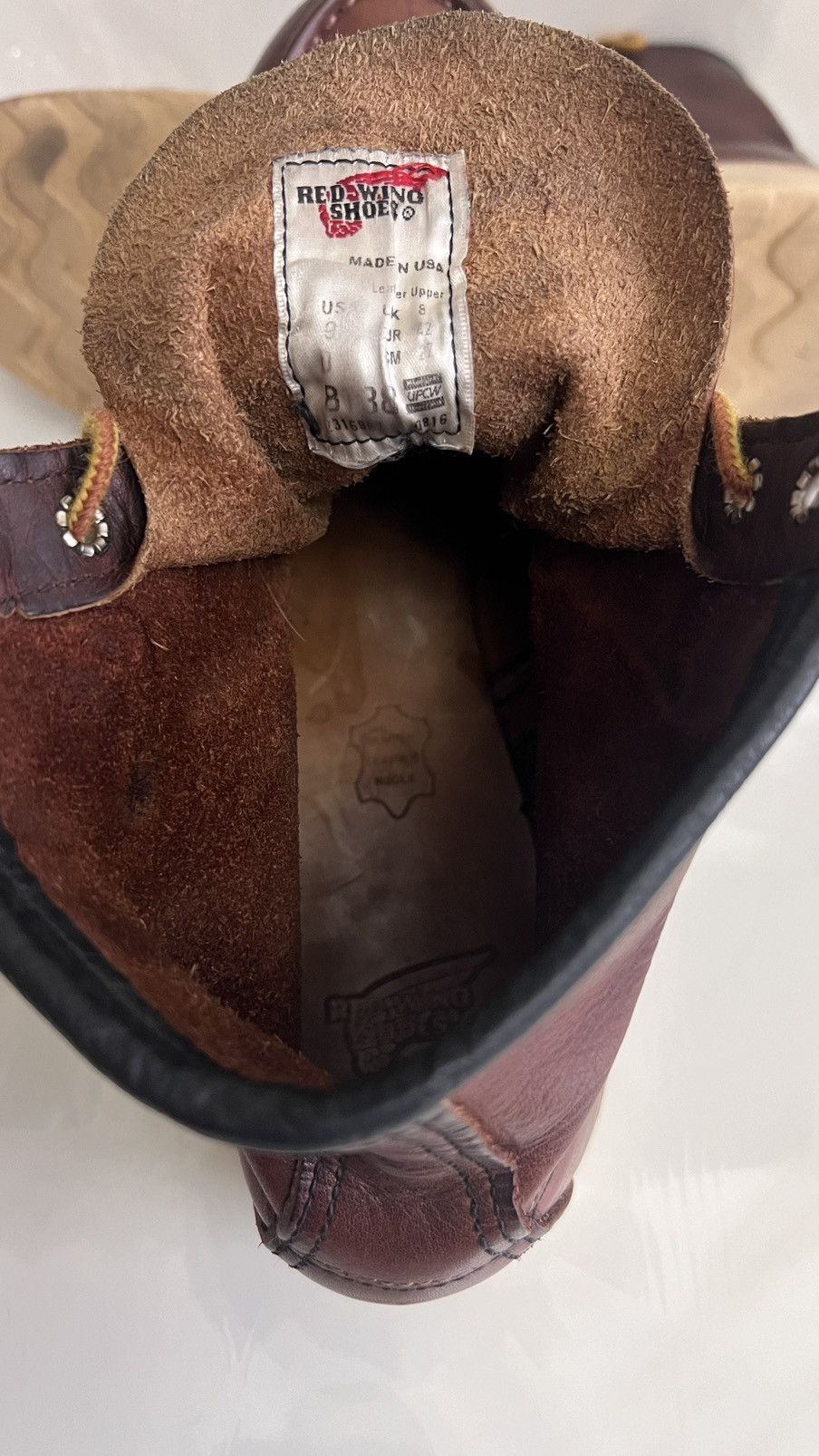 Red Wing Red wing #8138 classic moc toe brown leather boot size 9 D Size US 9 / EU 42 - 10 Thumbnail