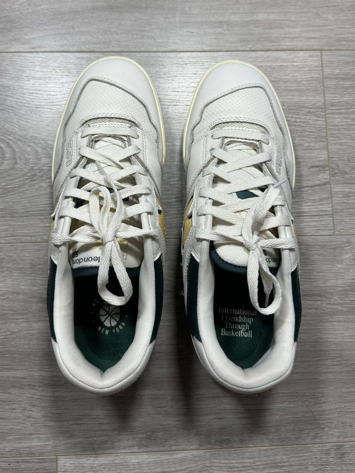 Aime Leon Dore × New Balance New Balance 550 x Aime Leon Dore Natural Green Size US 9.5 / EU 42-43 - 7 Thumbnail