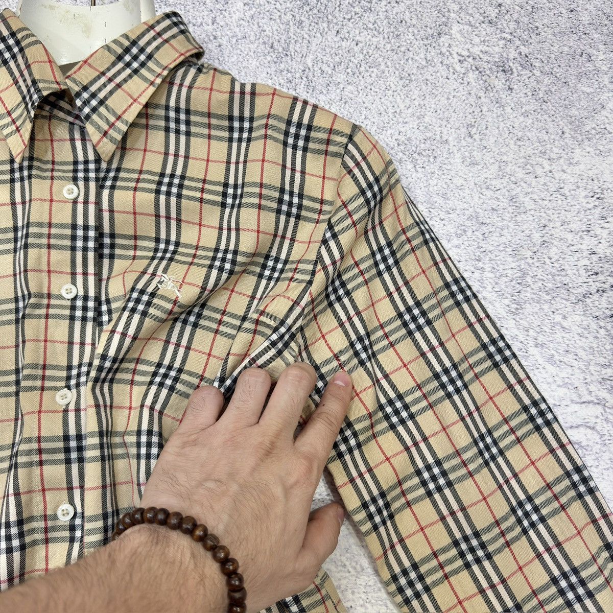 Burberry Burberry Womens Cotton Shirt M size Size M / US 6-8 / IT 42-44 - 5 Thumbnail