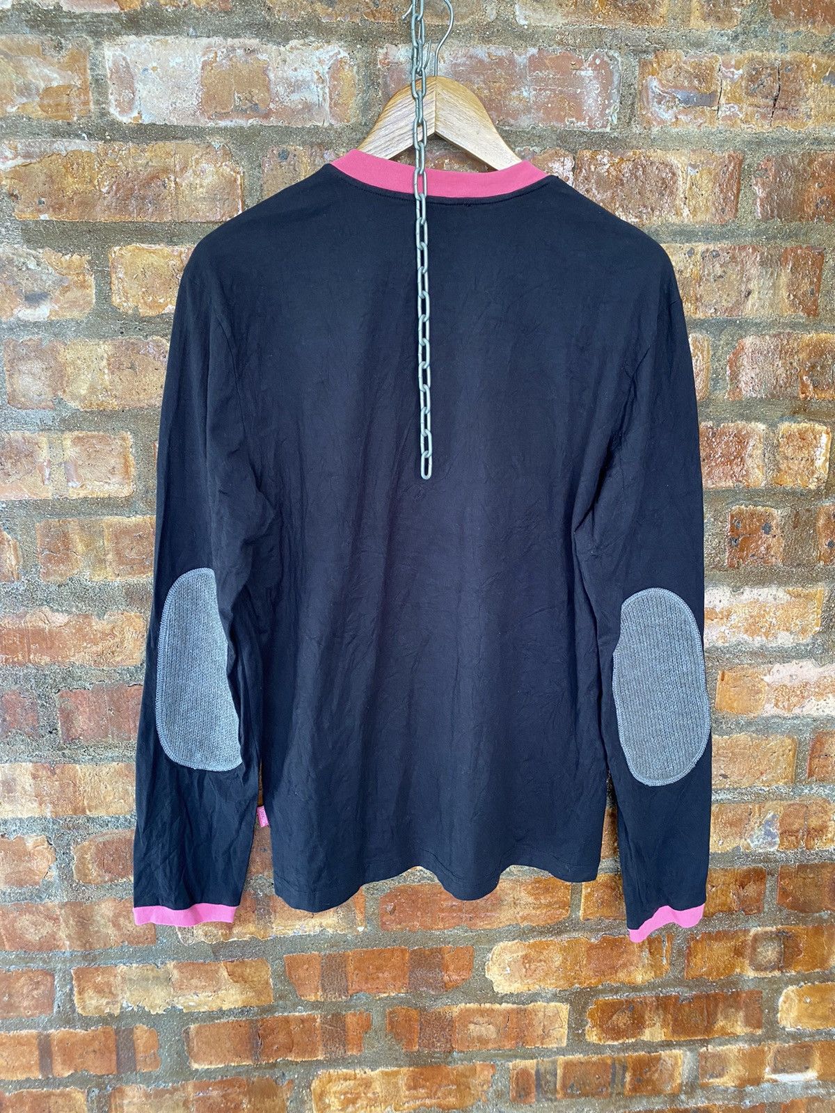 Moschino Iconic Anarchy knit center logo Size US L / EU 52-54 / 3 - 6 Thumbnail