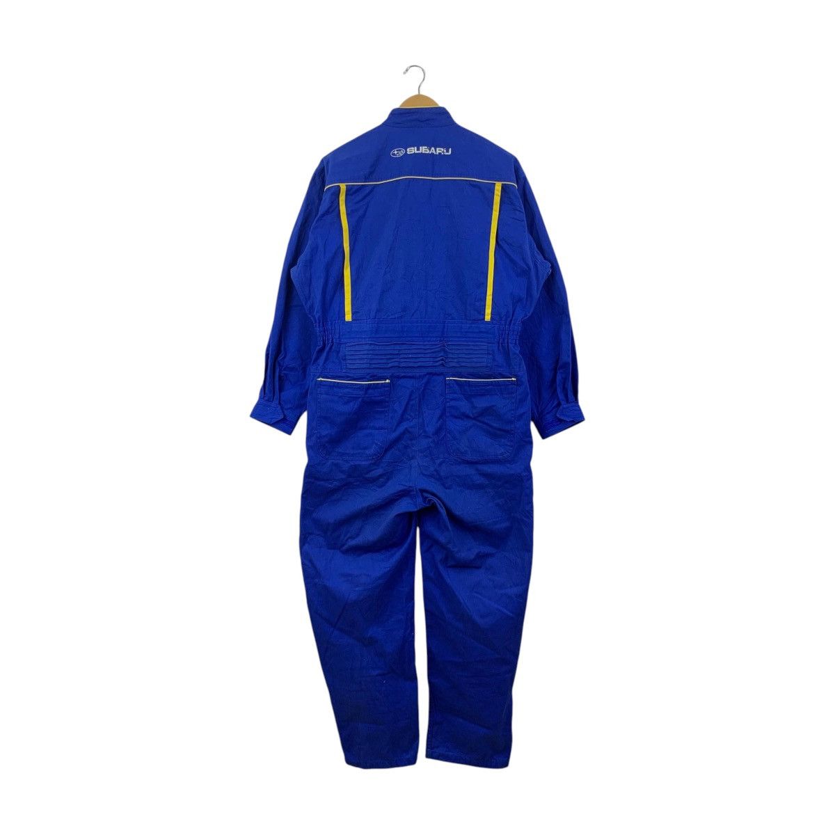 Vintage Vintage SUBARU Racing Blue Overall Coverall Worker Mechanic Size US 26 / EU 42 - 3 Thumbnail