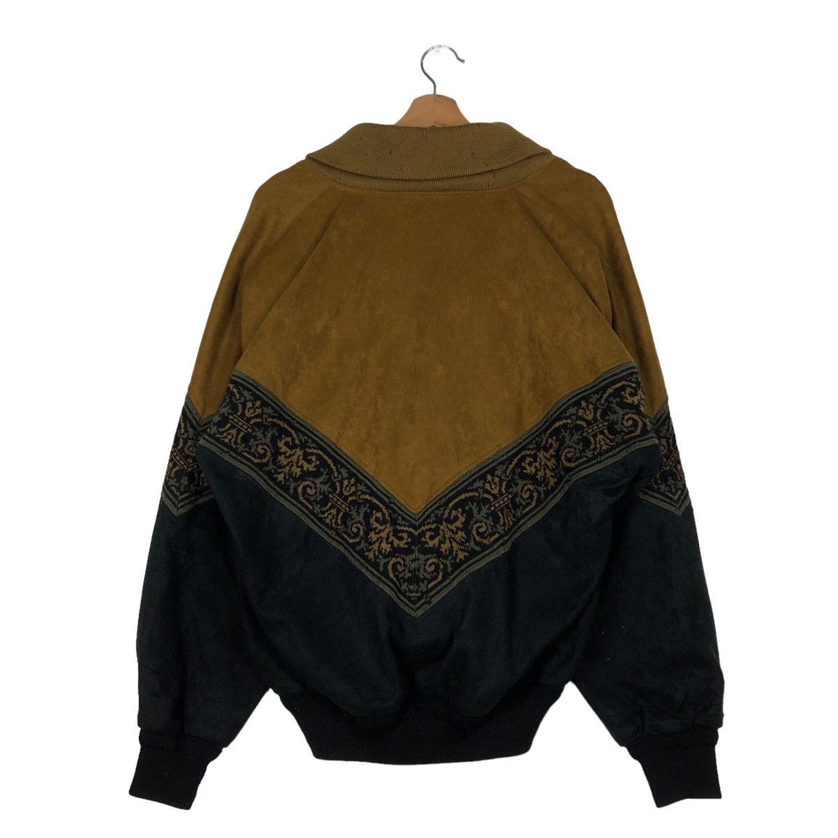 Japanese Brand 🔥90’s Vintage Leather Cardigan Navajo Native Toroy Japan Size US M / EU 48-50 / 2 - 8 Thumbnail