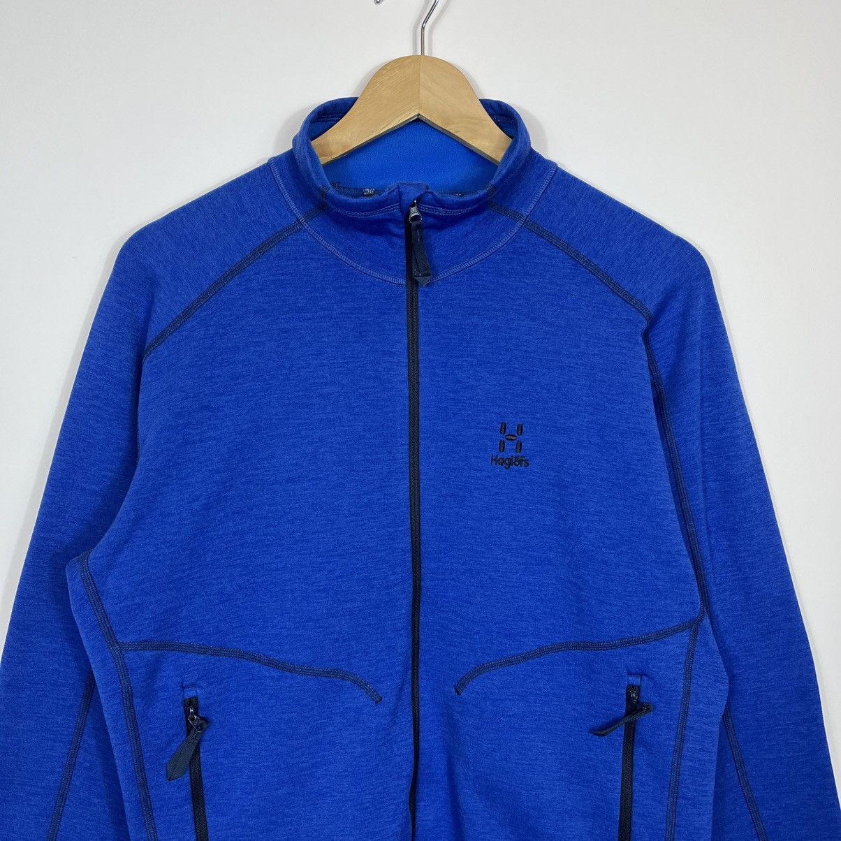 Haglofs Haglöfs Heron Storm Blue Full Zip Fleece Jacket Outdoor Size US XL / EU 56 / 4 - 2 Thumbnail