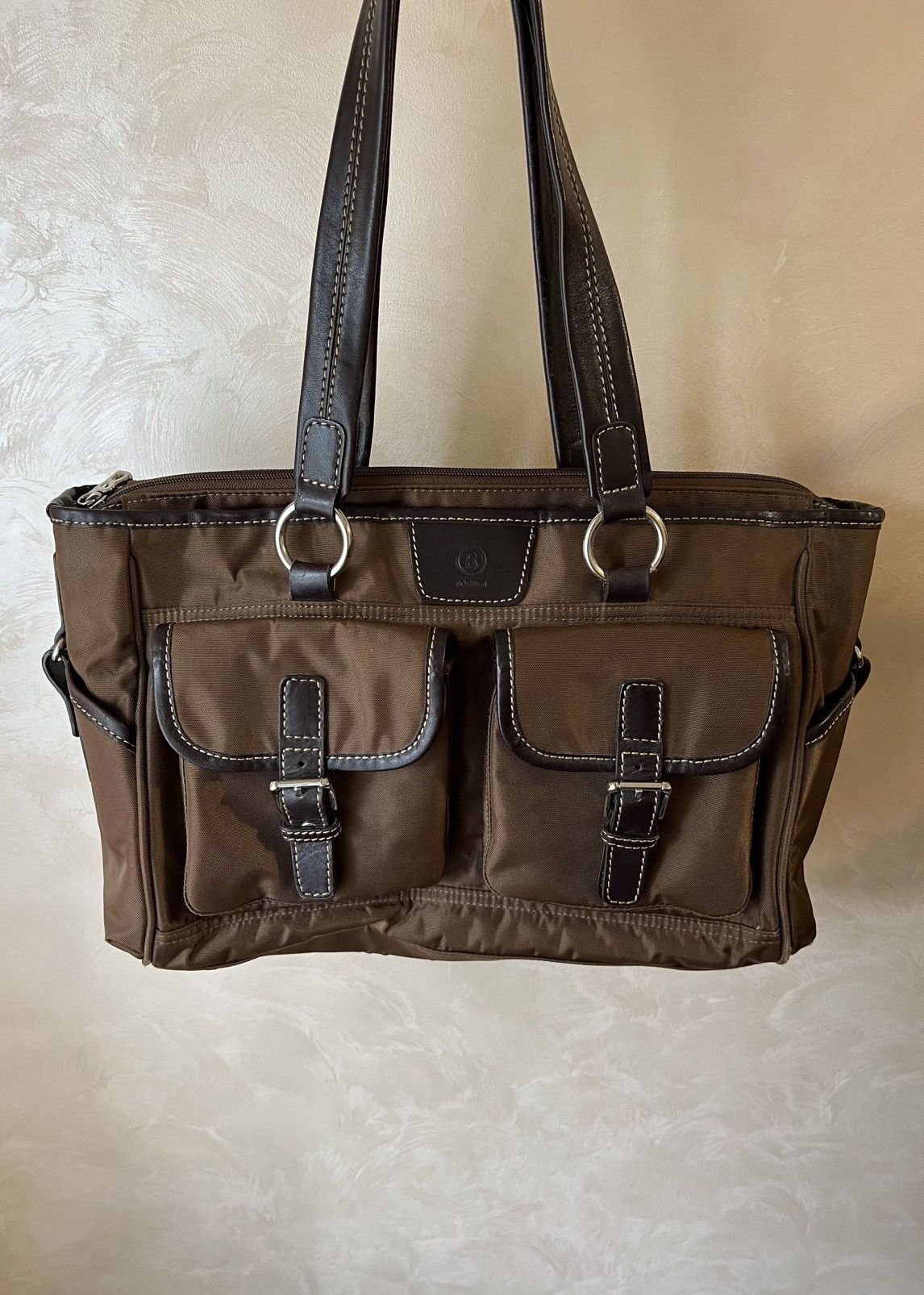 Bogner Vintage Bogner Nylon Messenger Bag Size ONE SIZE - 1 Thumbnail