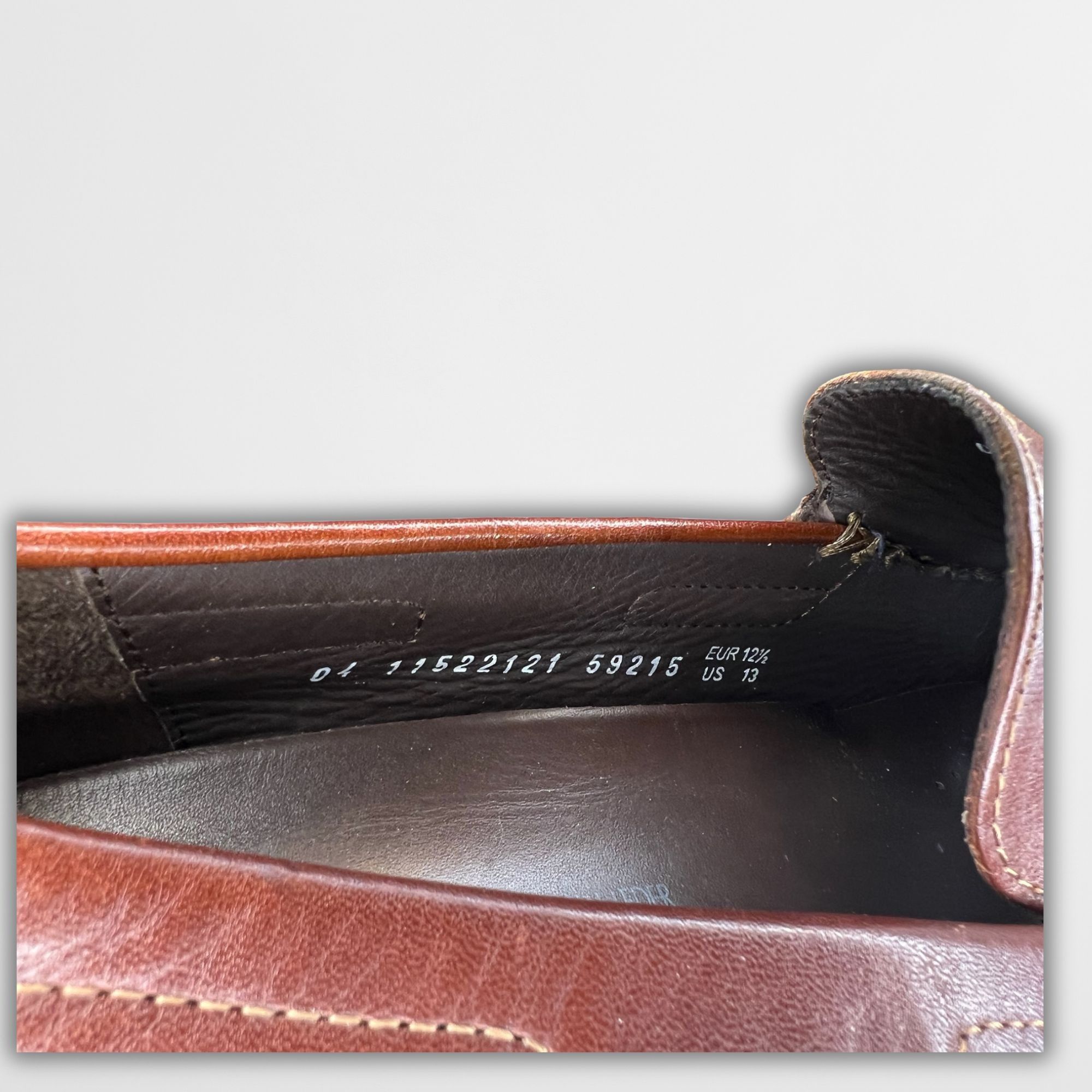 Mephisto Mephisto Algoras Brown Leather Mens Slip-On Loafers Size 13 Size US 13 / EU 46 - 9 Thumbnail