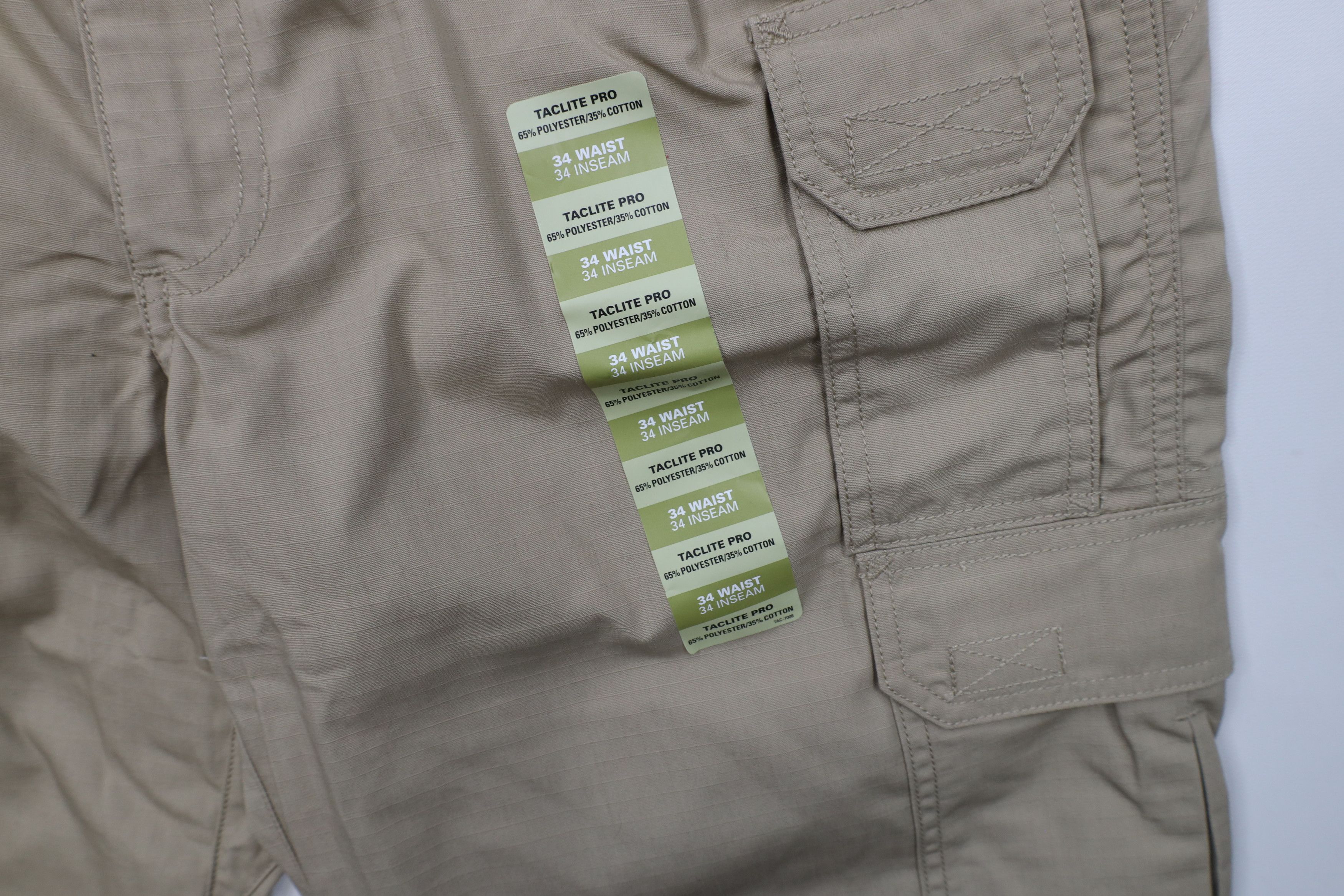 Vintage New 5.11 Tactical Series Taclite Pro Cargo Pants Beige Khaki Size US 34 / EU 50 - 7 Thumbnail