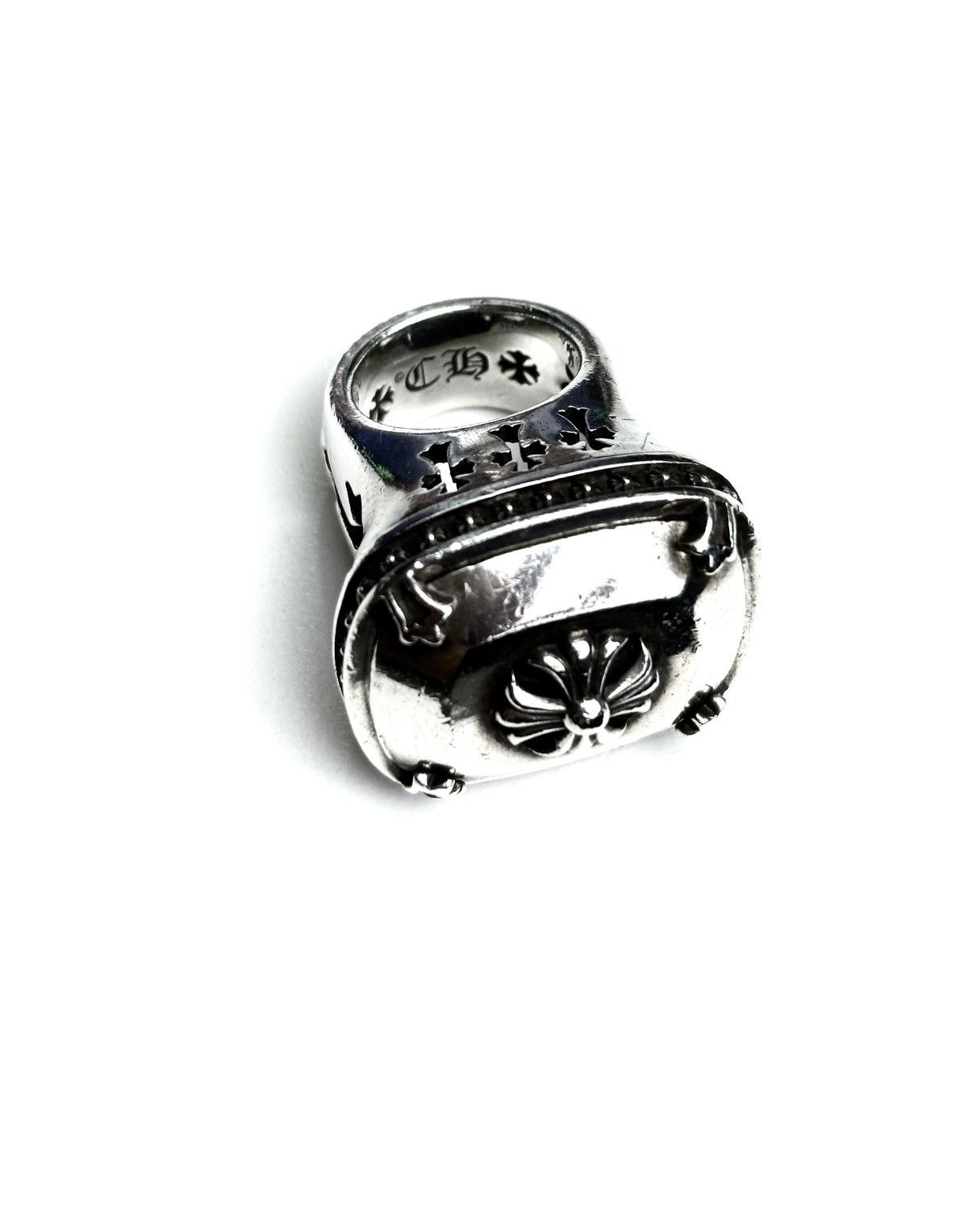 Chrome Hearts Massive Chrome Hearts .925 Cock and Tail Pimp Pinky Ring Size ONE SIZE - 7 Thumbnail