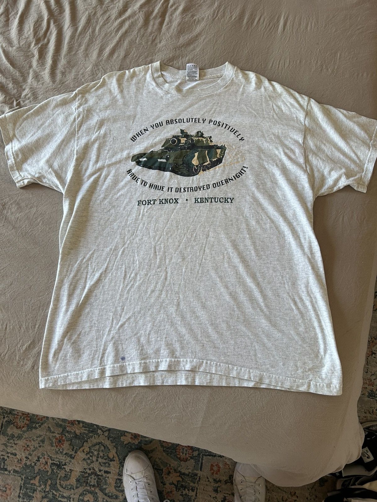 Vintage Vintage Fort Knox T-Shirt Size US XXL / EU 58 / 5 - 1 Thumbnail