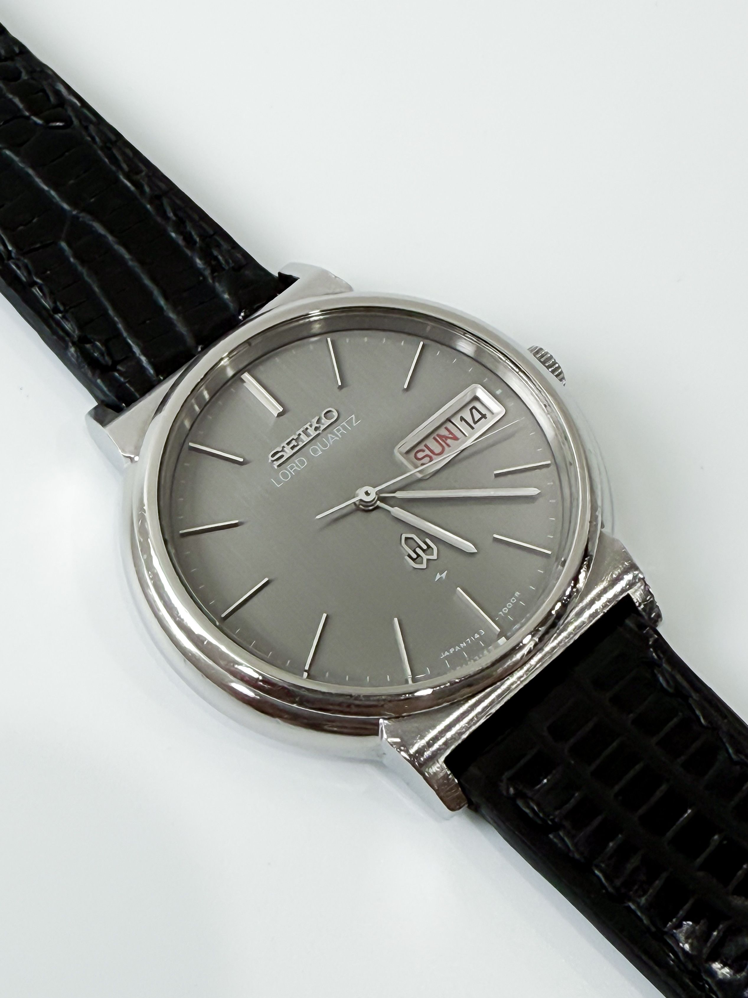 Seiko Seiko Lord Quartz 7143-7000 Dark Gray Dial Size ONE SIZE - 5 Thumbnail