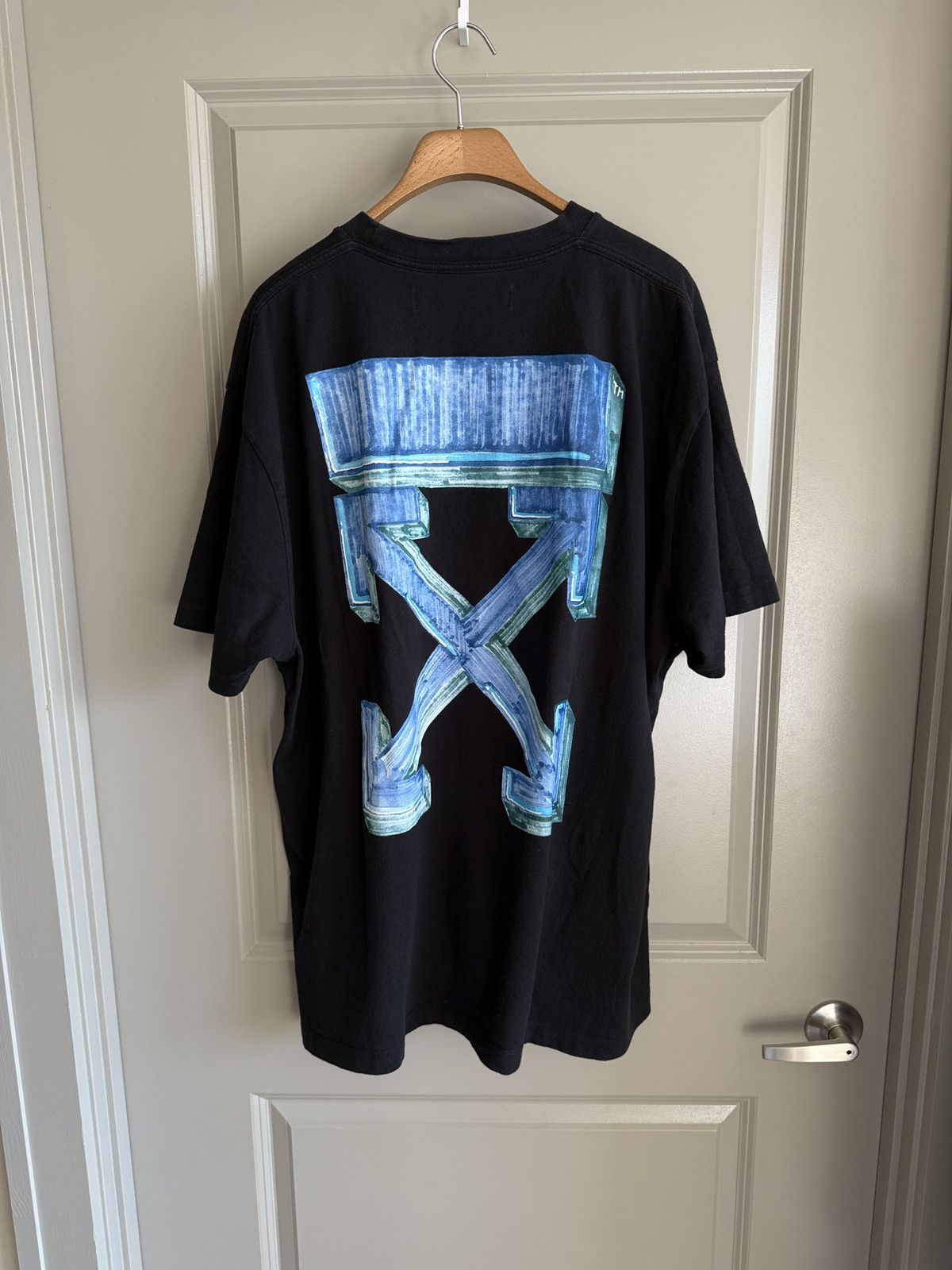 Off-White Off-White Markers Arrow T Shirt Sz L Size US L / EU 52-54 / 3 - 1 Thumbnail
