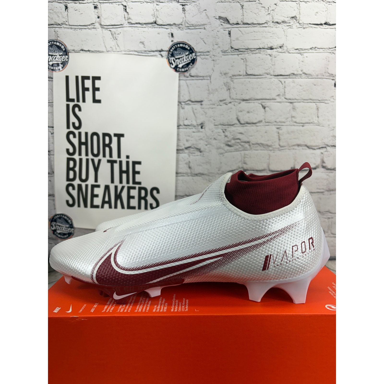 Nike Nike Vapor Edge 360 Pro Ghost Lace NFL Football Cleat Men 16 Size US 15 / EU 48 - 3 Thumbnail