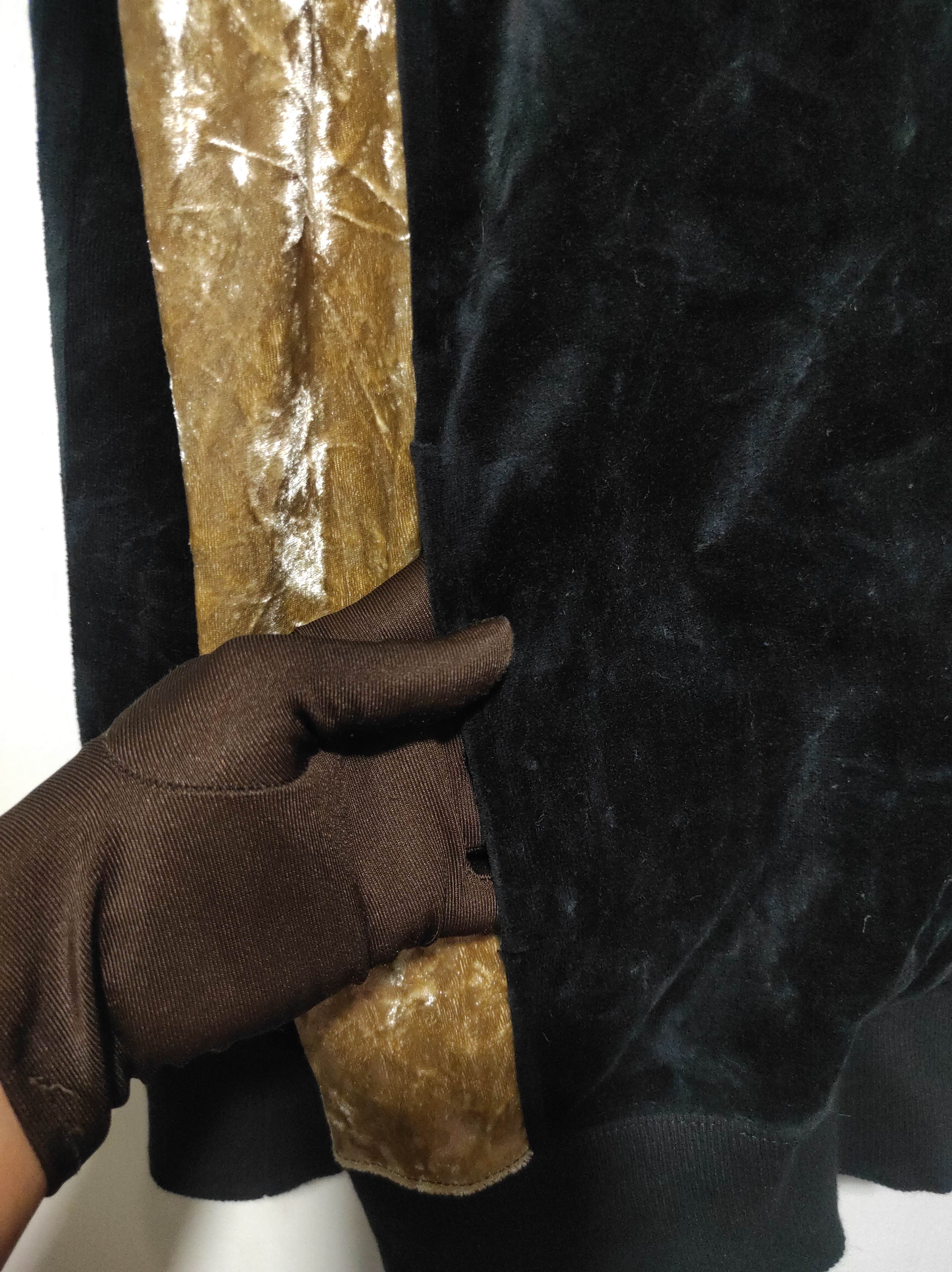 If Six Was Nine 24 Karats Velvet Zip Fur Hoodie if six was nine style Size US L / EU 52-54 / 3 - 14 Thumbnail