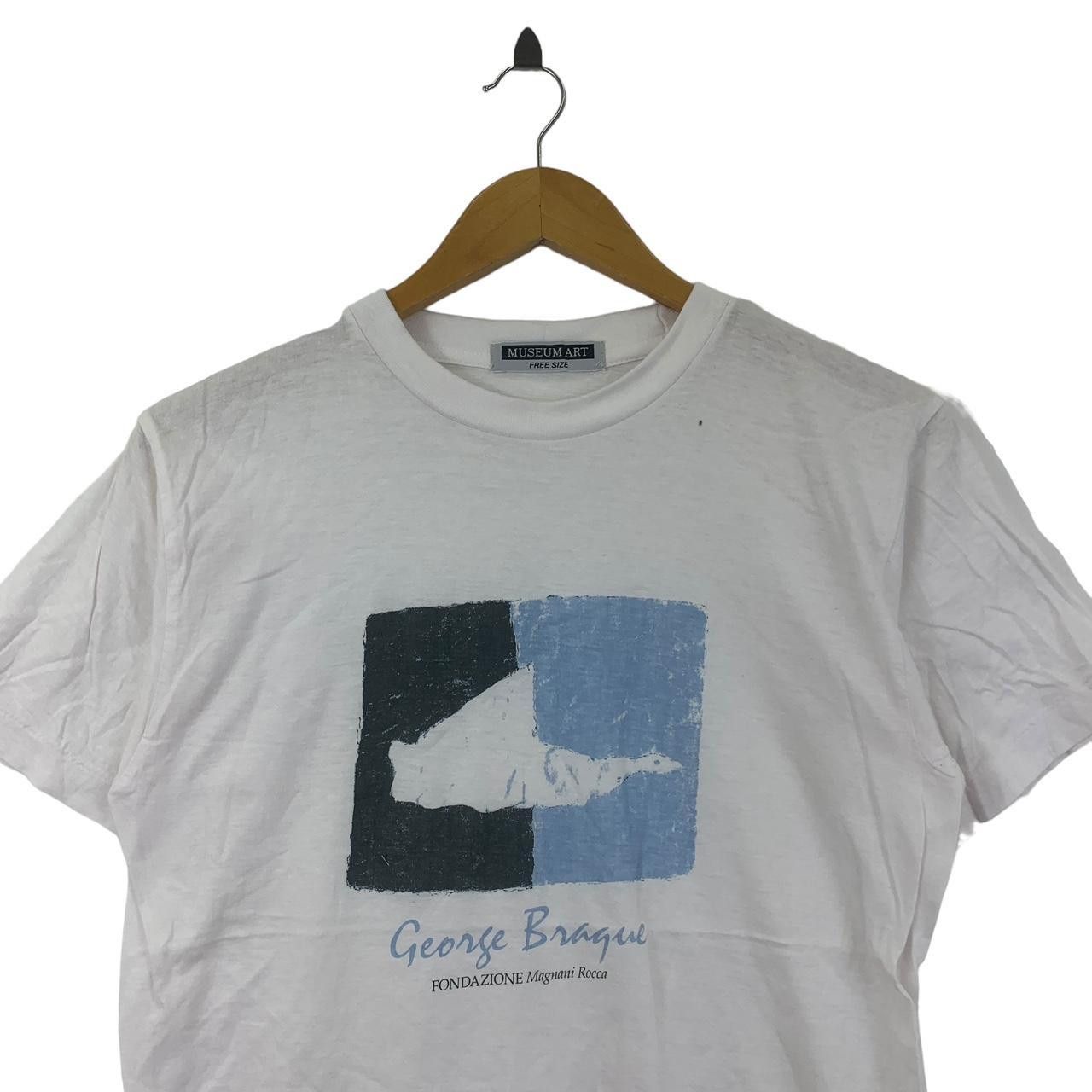 Vintage Vintage GEORGES BRAQUE Les Etoiles Painting Tee Shirt Top Size US S / EU 44-46 / 1 - 2 Thumbnail