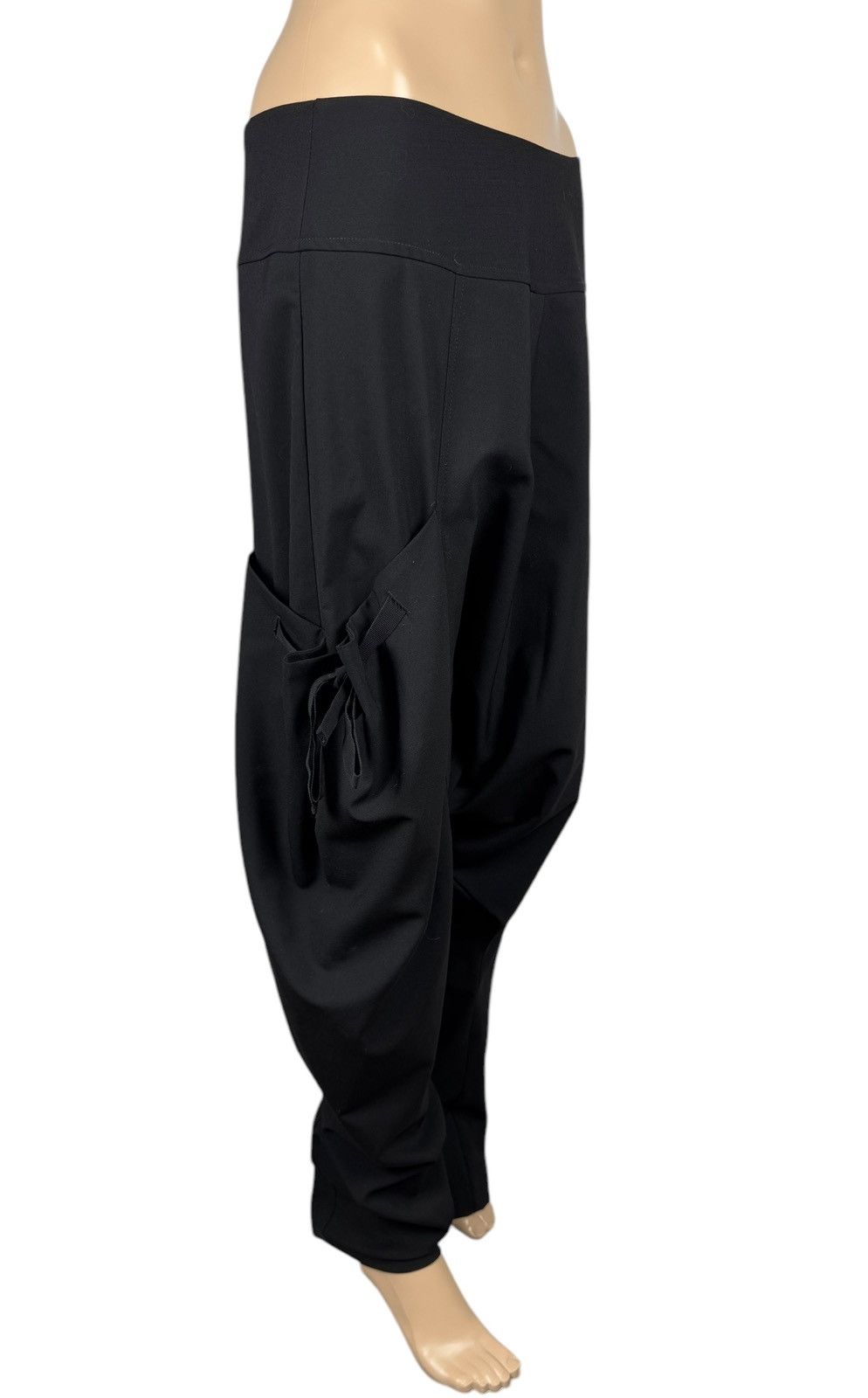 Sarah Pacini Sarah Pacini Wool-Nylon Pants Avant Garde size 1 Size 24" / US 00 / IT 34 - 3 Thumbnail