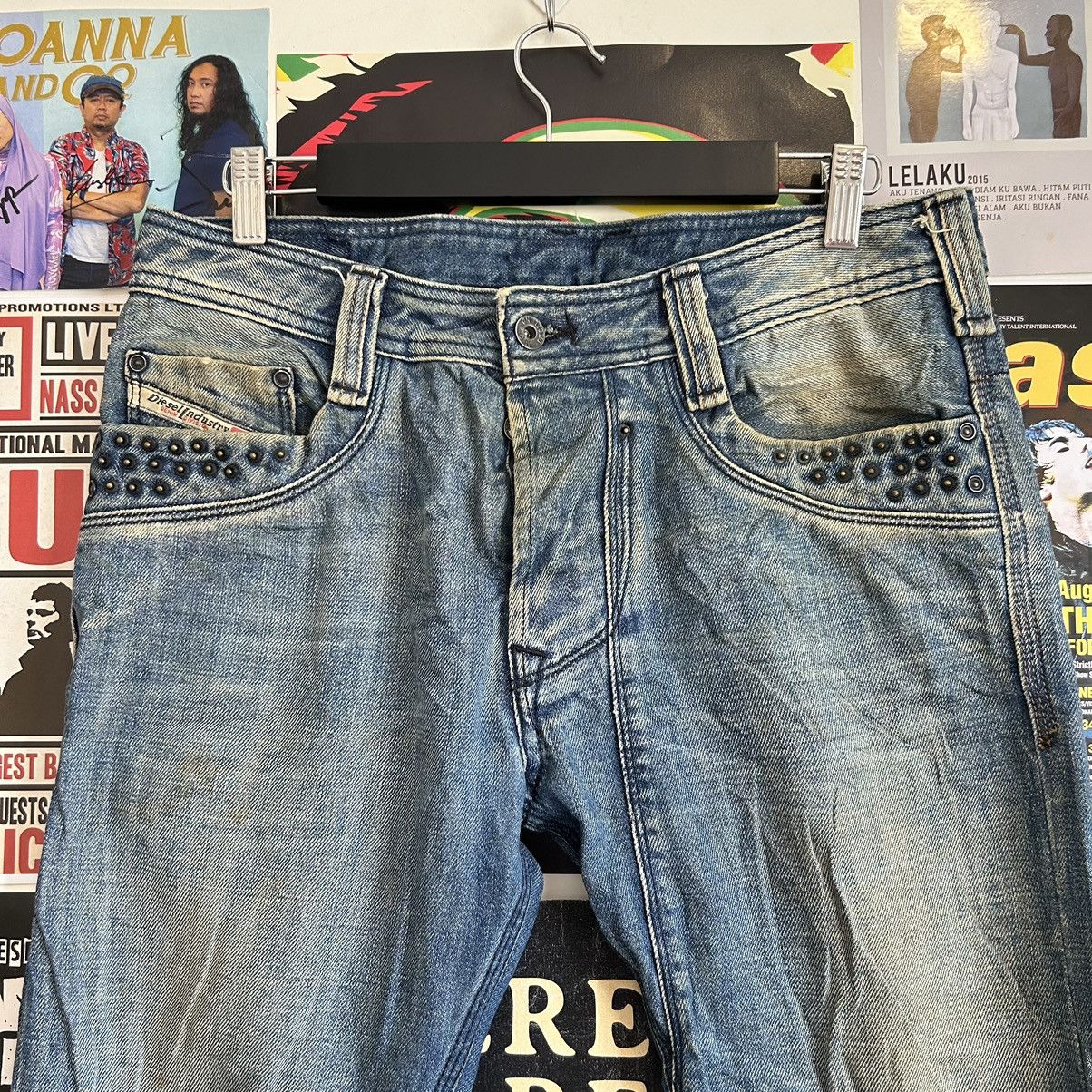 Diesel Vintage Diesel Timmen Stud Denim Size US 33 - 2 Thumbnail