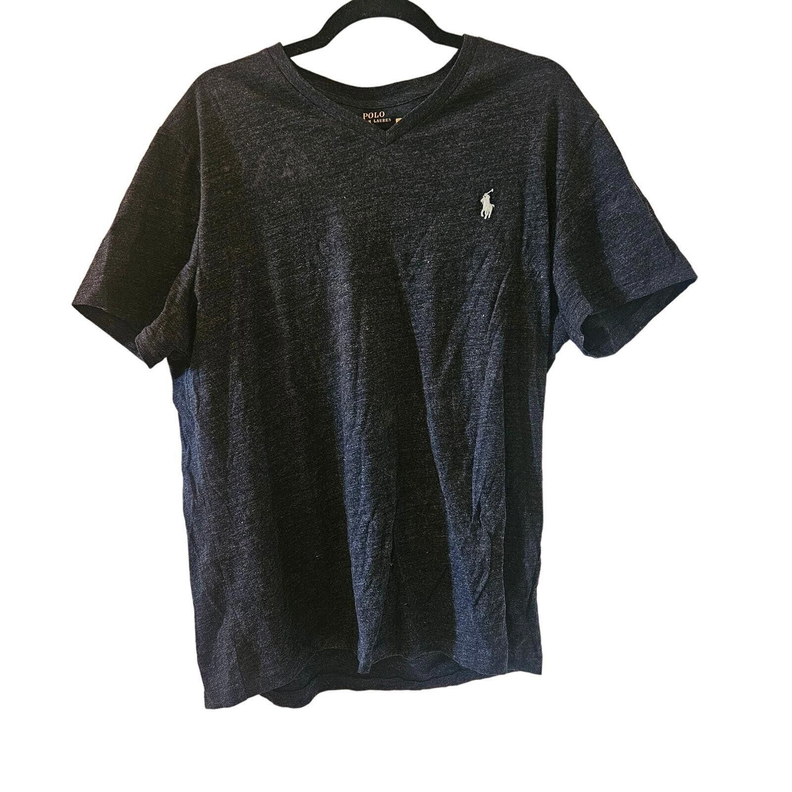 Polo Ralph Lauren Polo Ralph Lauren T-Shirt V-Neck Heather Gray Size Large Size US L / EU 52-54 / 3 - 1 Thumbnail