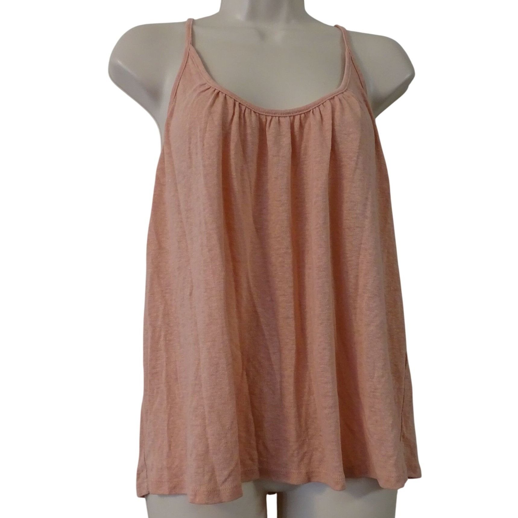 Banana Republic Banana Republic Women Pink Linen Blend Tank Top Size L Size L / US 10 / IT 46 - 1 Thumbnail