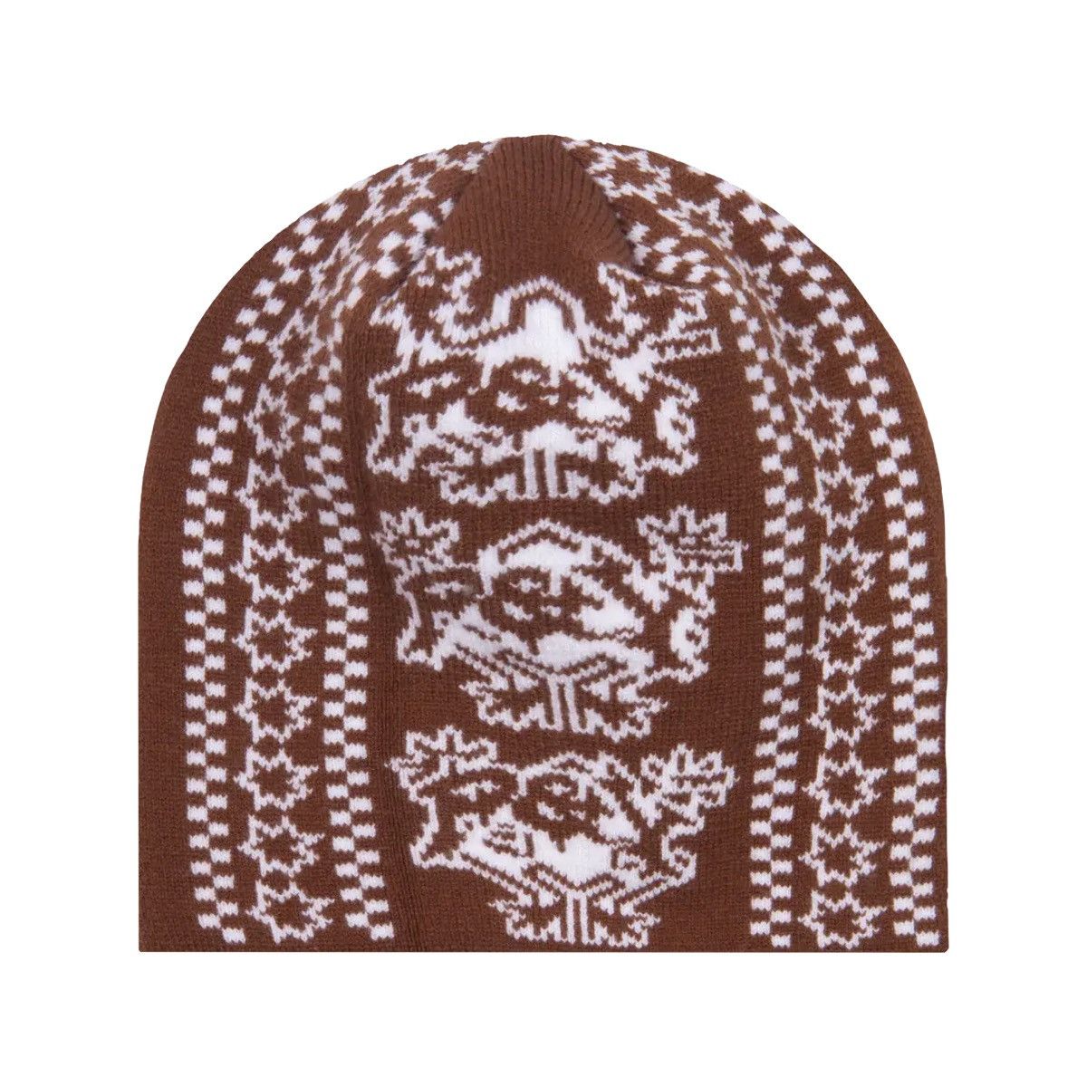 Punk and Yo Punk&Yo Frog Beanie Brown Size ONE SIZE - 1 Thumbnail