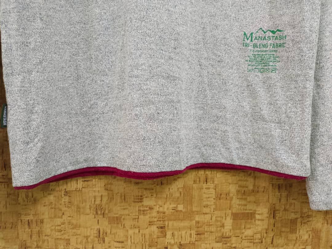 Manastash Rare Vintage MANASTASH Reversible LS Tee Shirt Size US S / EU 44-46 / 1 - 8 Thumbnail
