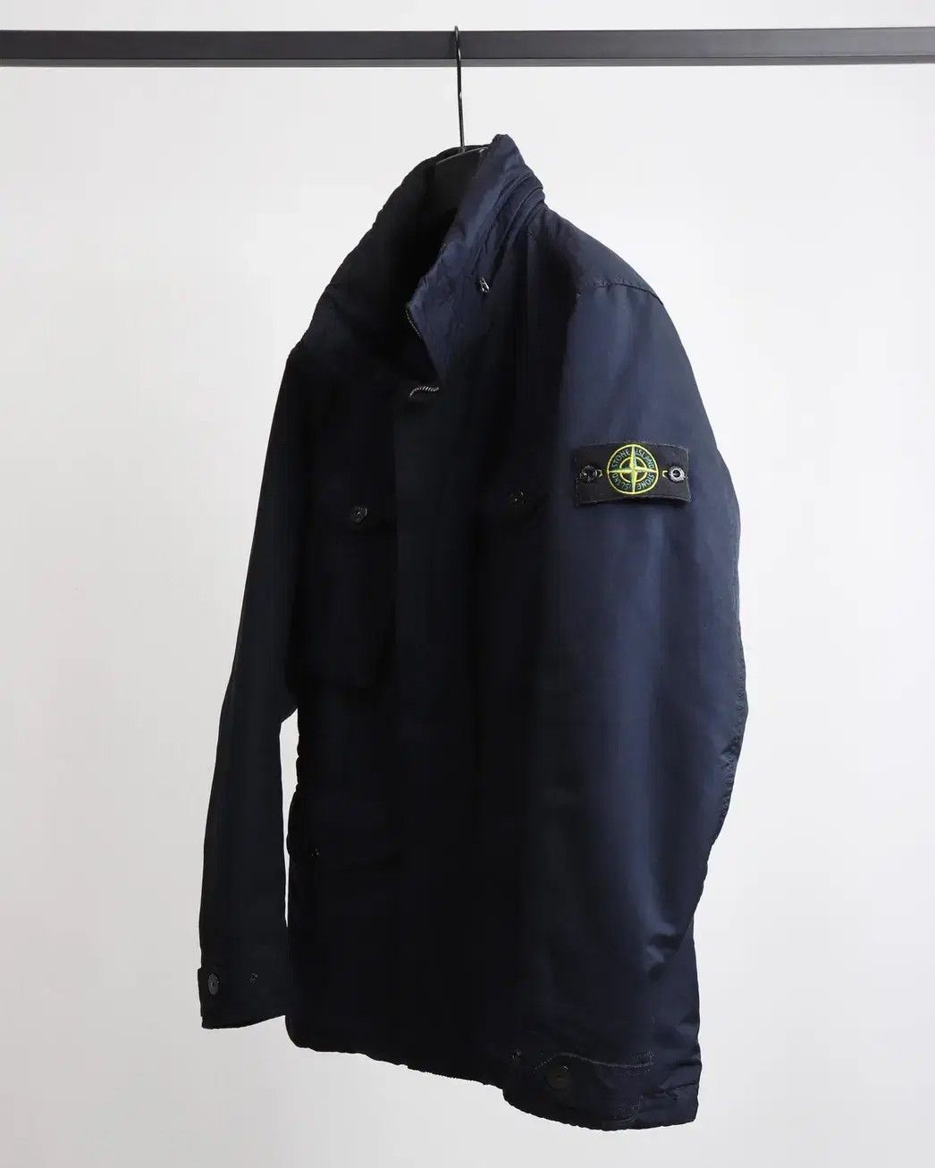 Stone Island David TC Navy Field Jacket Size US M / EU 48-50 / 2 - 11 Thumbnail