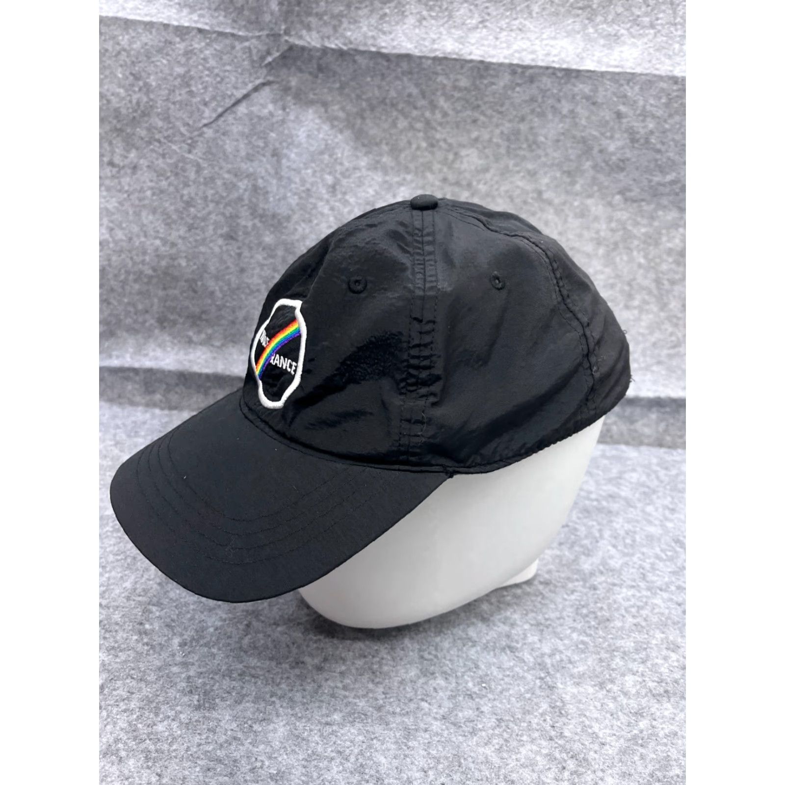 Kenneth Cole KENNETH COLE Hat Cap Strap Back One Size Black Nylon Knit Logo Outdoor Casual Baseball Cap Mens Womens Adults Size ONE SIZE - 4 Thumbnail