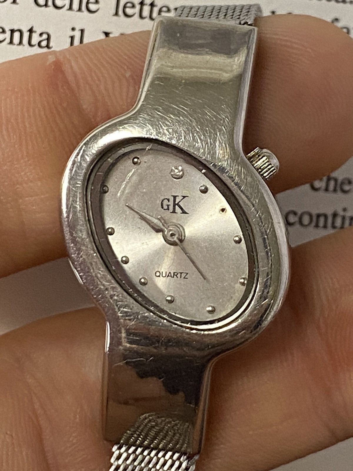 Jewelry Rare Retro Vintage Watch - Silver Milanese Mesh Bracelet Size ONE SIZE - 9 Thumbnail