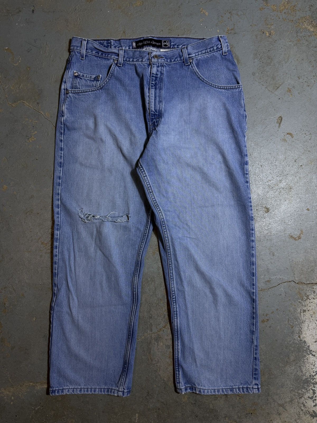 Levi's Vintage Distressed Silver Tab Levi’s denim jeans Size US 38 / EU 54 - 1 Thumbnail