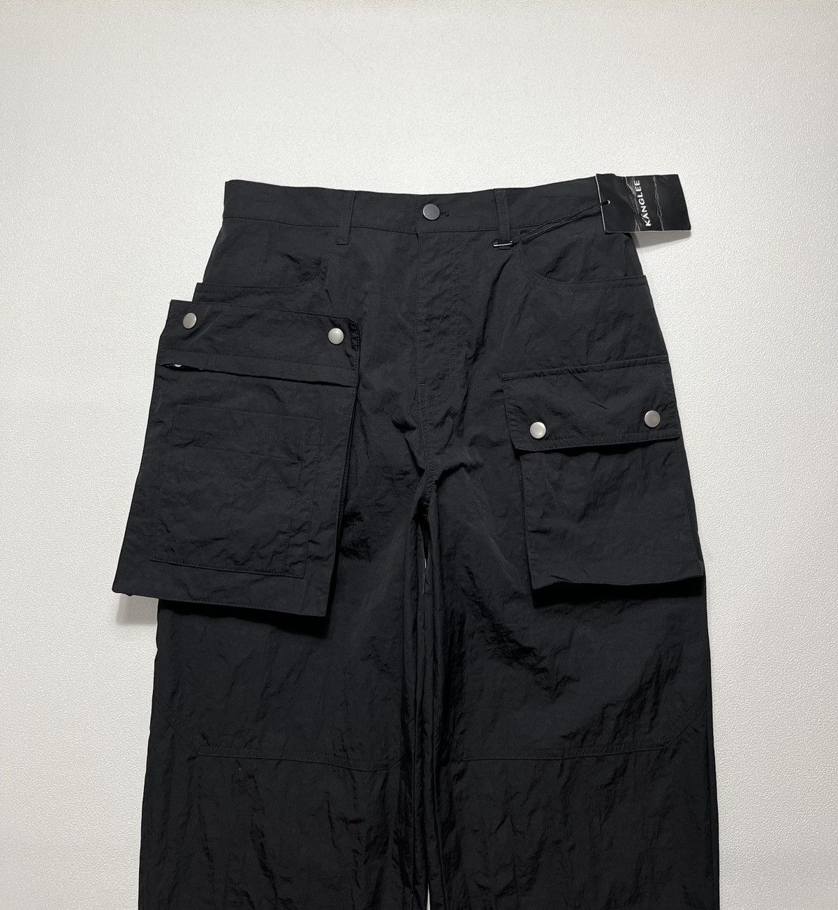 Hysteric Glamour KANGLEE Rockband Trousers in Nylon Pants Black Size US 32 / EU 48 - 4 Thumbnail