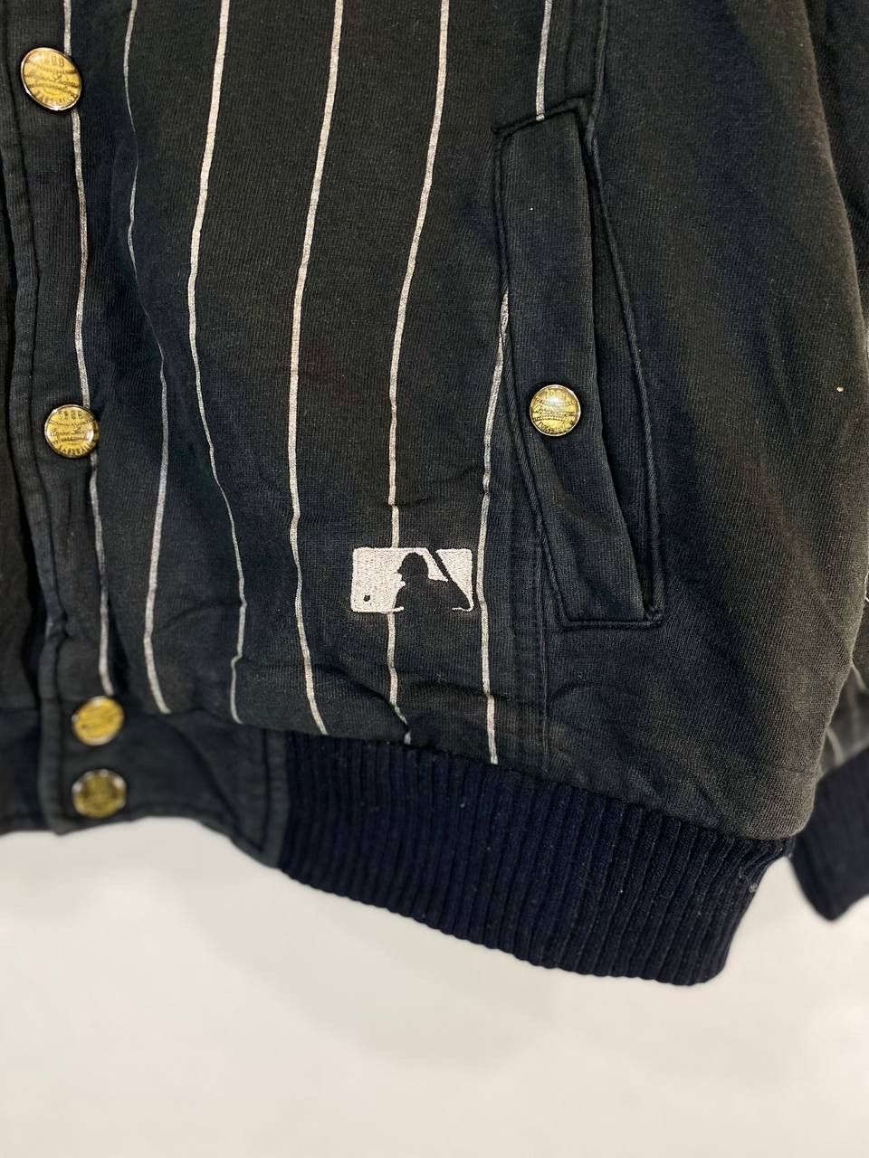 MLB vintage mlb new york yankees embroided varsity jacket Size US L / EU 52-54 / 3 - 6 Thumbnail