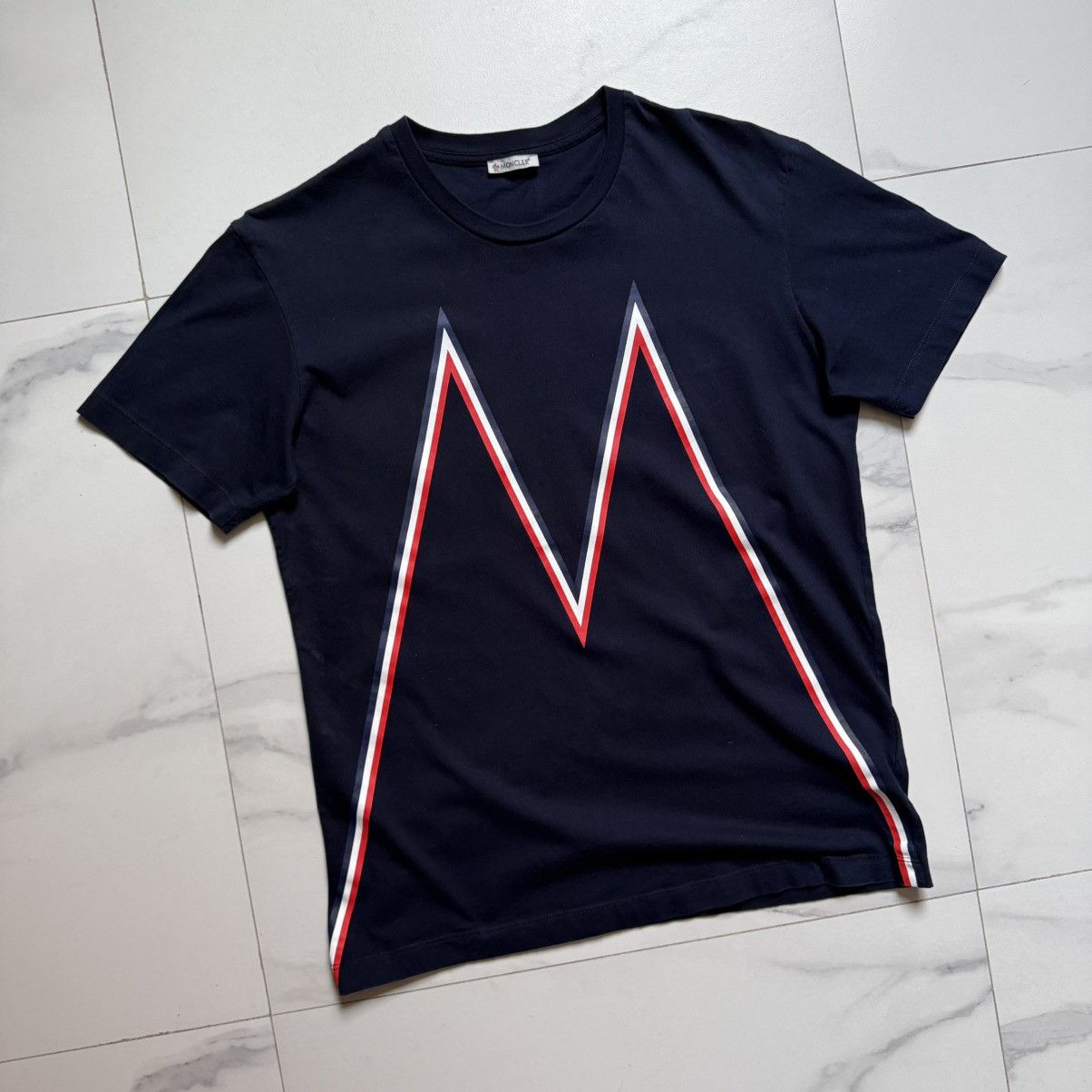 Moncler Moncler International Big Logo Tee Size US M / EU 48-50 / 2 - 3 Thumbnail