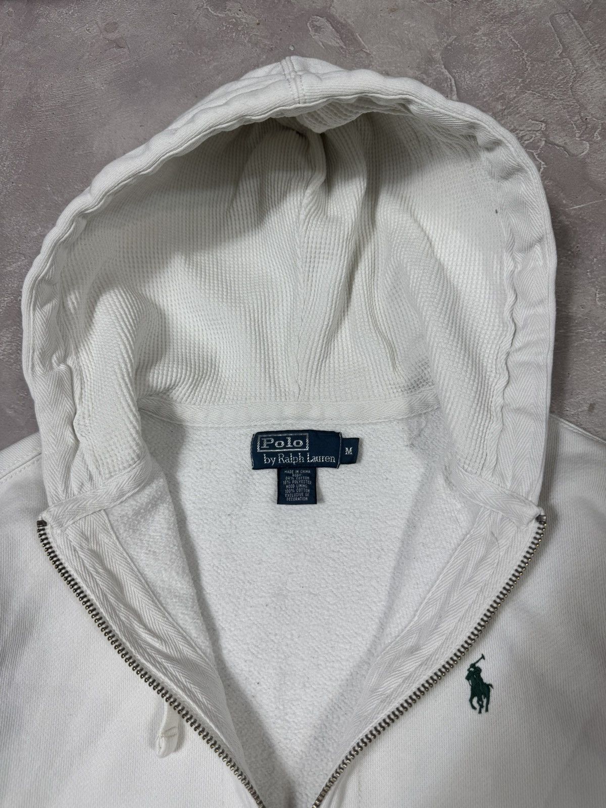 Vintage Vintage Polo Ralph Lauren Y2k Zip Hoodie Size US M / EU 48-50 / 2 - 6 Thumbnail