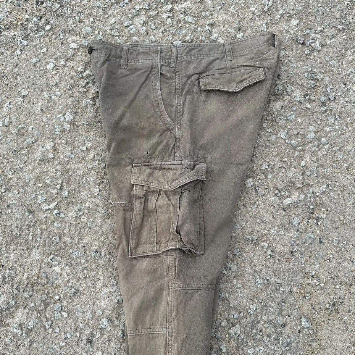 Jungles VINTAGE DOUBLEKNEE TACTICAL FADED UNIQLO JAPANESE CARGO PANT Size US 32 / EU 48 - 16 Thumbnail